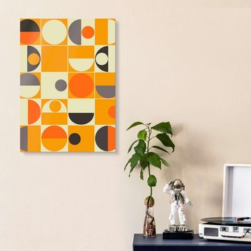 Posterlounge Acrylglasbild Mandy Reinmuth, Panton orange, Jugendzimmer Lounge Malerei