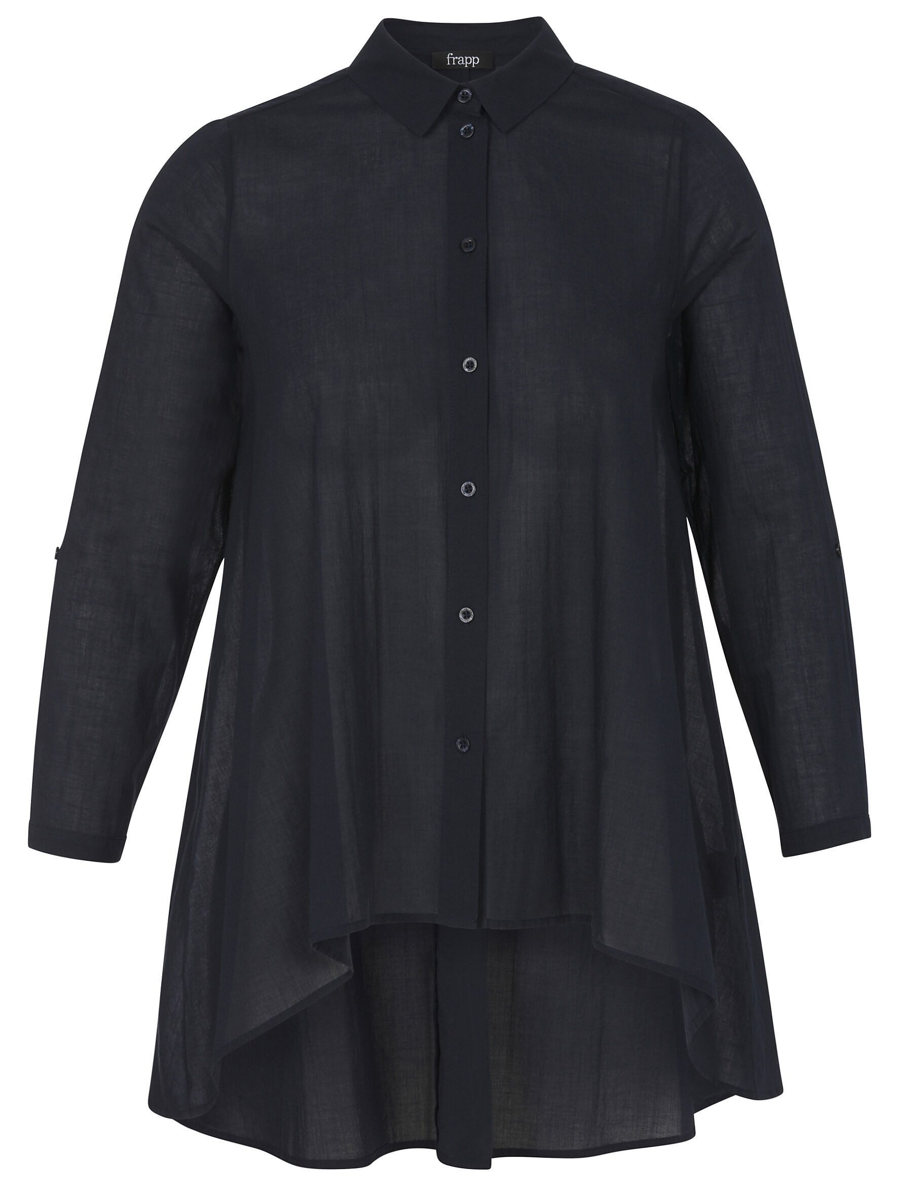 FRAPP Klassische Bluse Große Größen