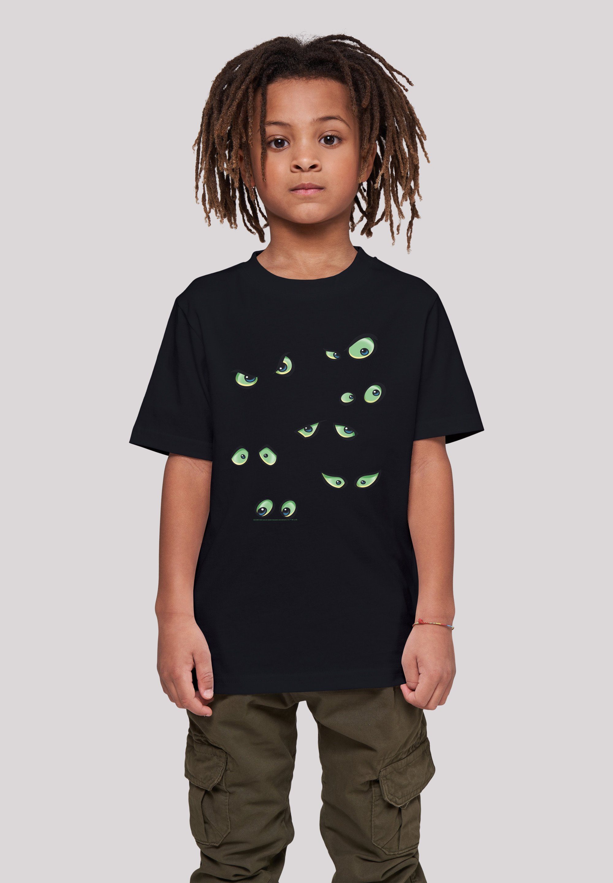 F4NT4STIC T-Shirt Scooby Doo Scary Eyes Unisex Kinder,Premium Merch,Jungen, Mädchen,Bedruckt