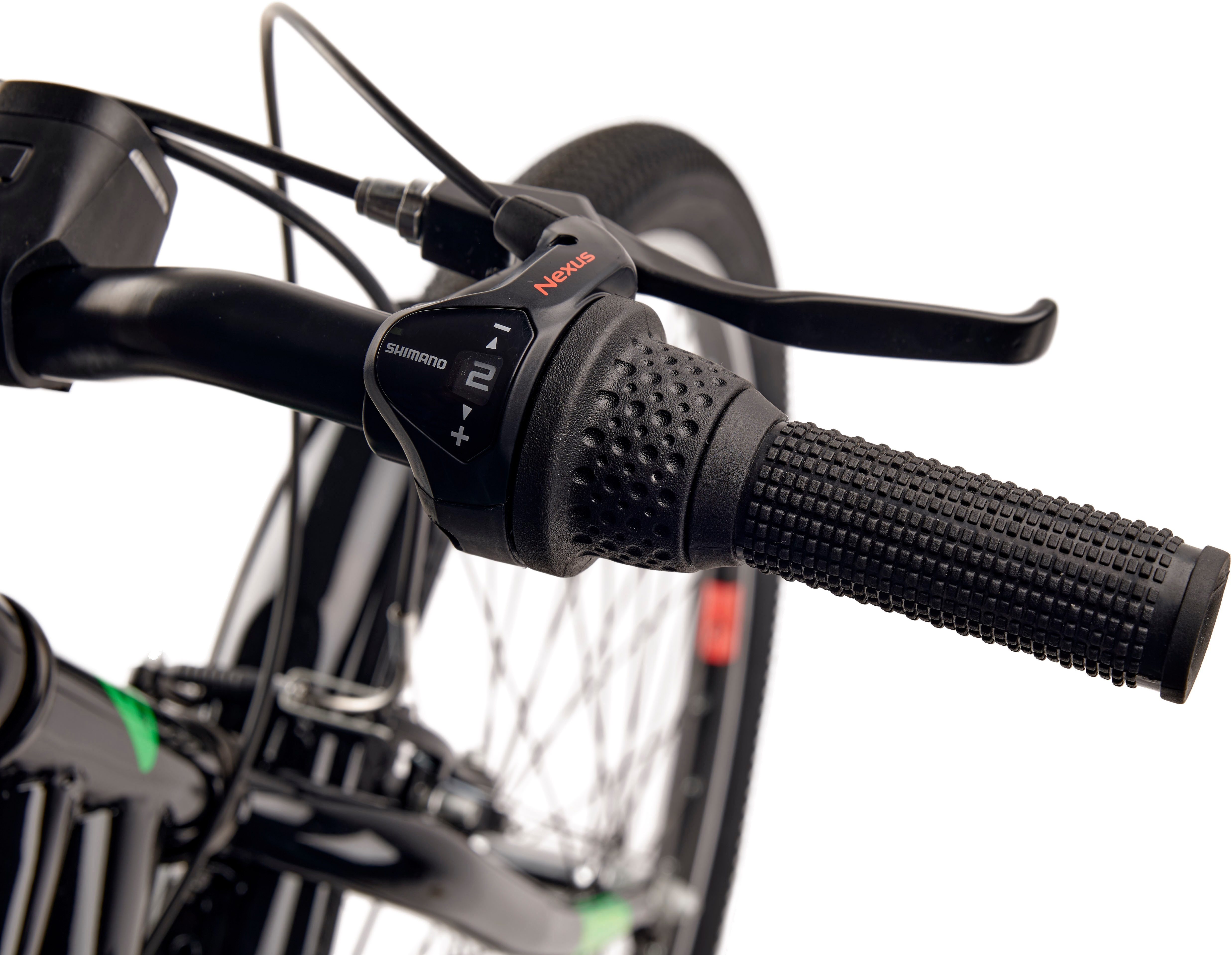 S’COOL Jugendfahrrad S'COOL troX, 3 Gang Shimano, Nabenschaltung, 26 Zoll, Jugendliche, mit Gepäckträger und Schutzblech