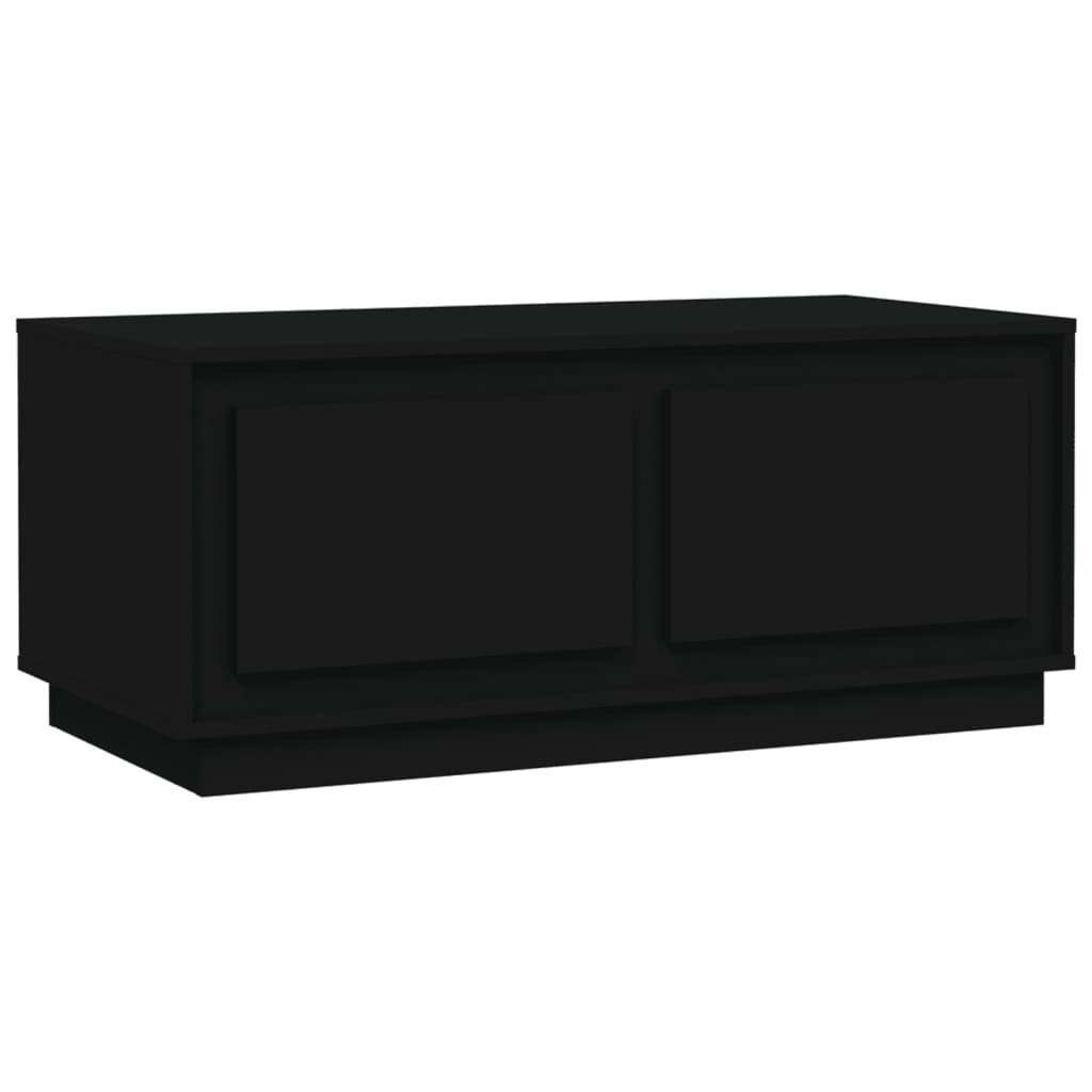 vidaXL Couchtisch Couchtisch Schwarz 102x50x44 cm günstig online kaufen
