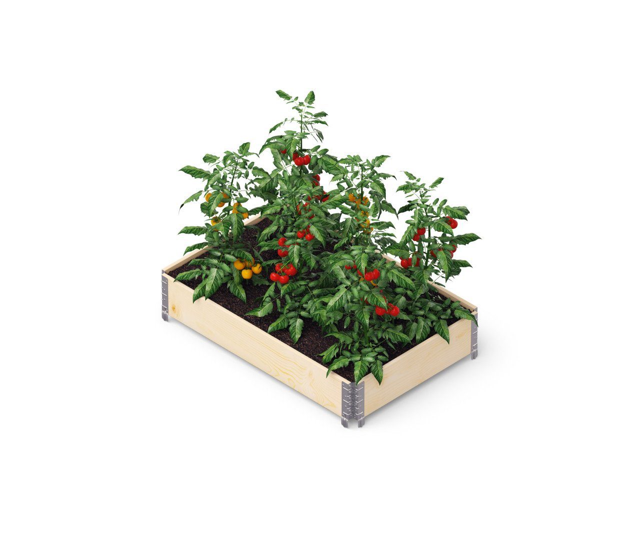 Upyard Hochbeet Upyard Palettenrahmen Hochbeet 80 x 60 cm