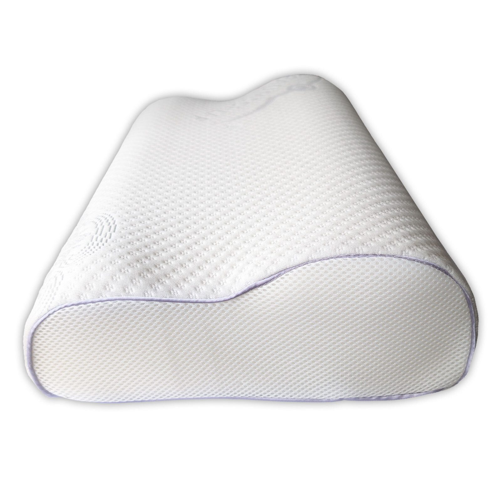 TRAUMSCHLAF Nackenstützkissen Contour, Füllung: 100% Schaum, Bezug: 63% Polyester, 37% Viskose