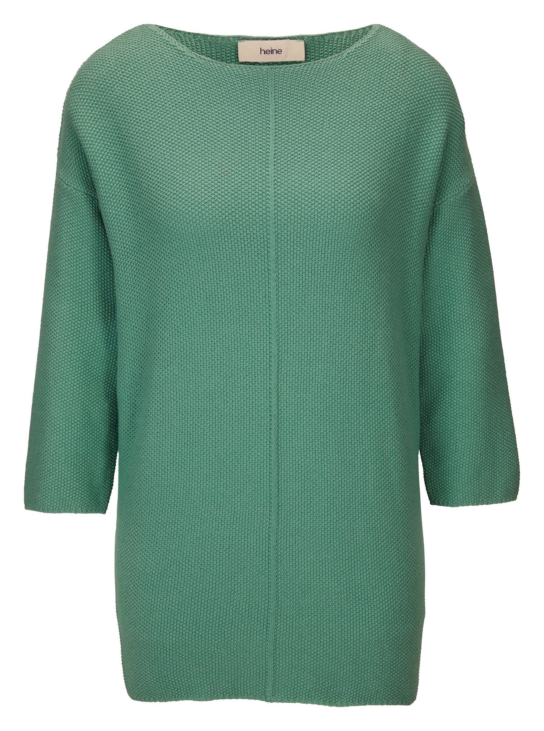 Strickpullover Oversized Pullover 3/4-Arm Feinstrick