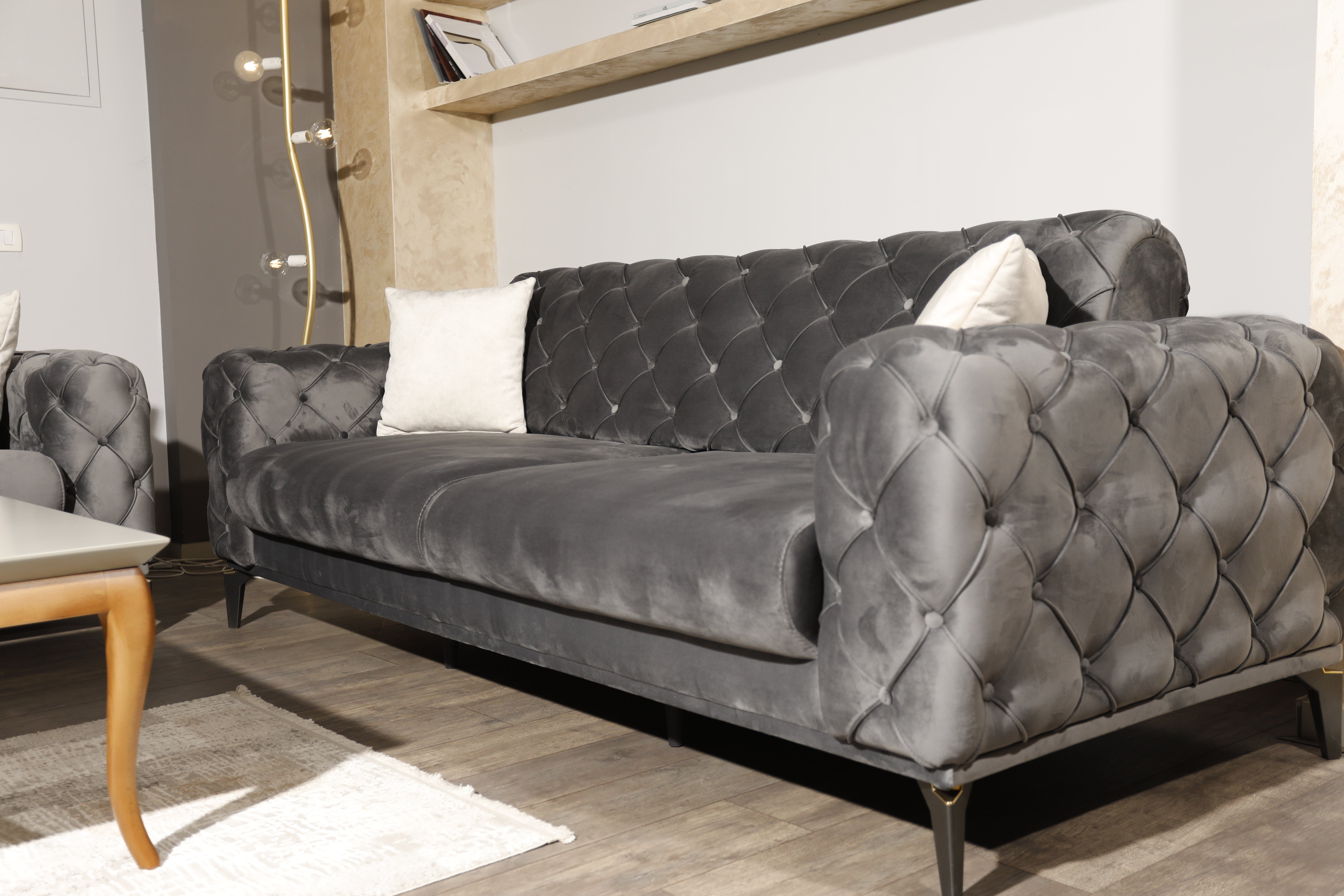 Möbeldreams Chesterfield-Sofa Chesterfield-Sofa Arizona Two Modern 3er mit günstig online kaufen