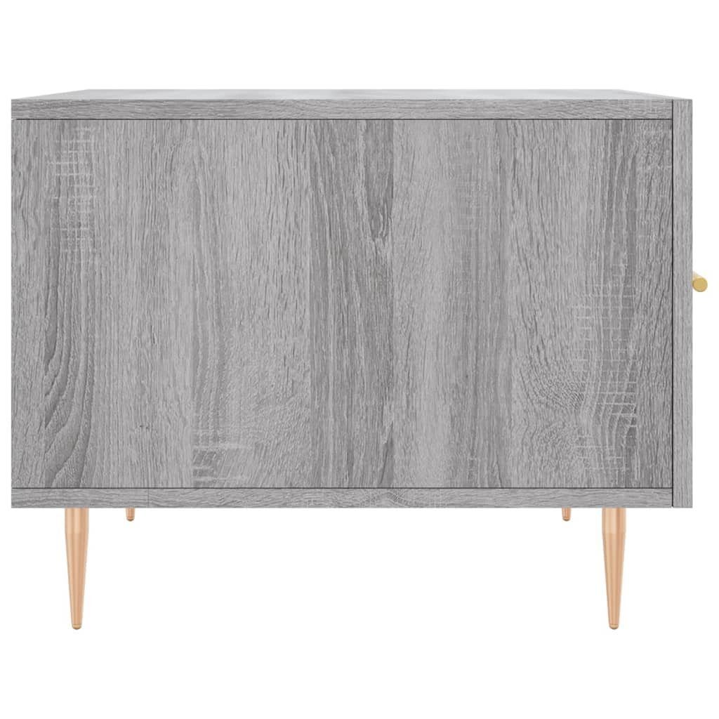 (1-St) Grau vidaXL Grau Sonoma Sonoma Couchtisch cm Grau | Sonoma Couchtisch 50x50x40 Holzwerkstoff