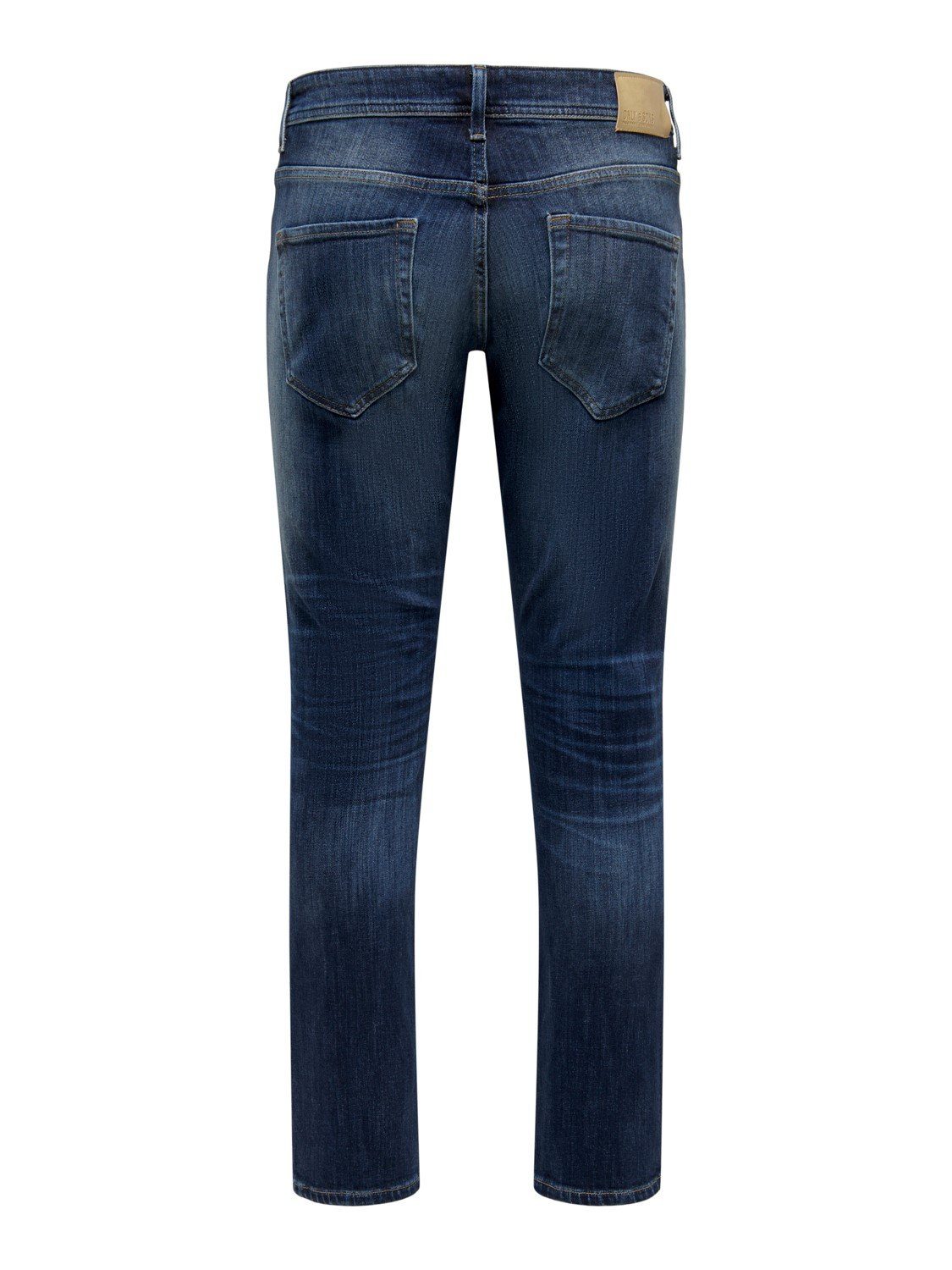 ONLY & SONS Regular-fit-Jeans Regular Fit Straight Denim Jeans ONSWEFT ONSWEFT REG BLUE 3251 JEANS NOOS