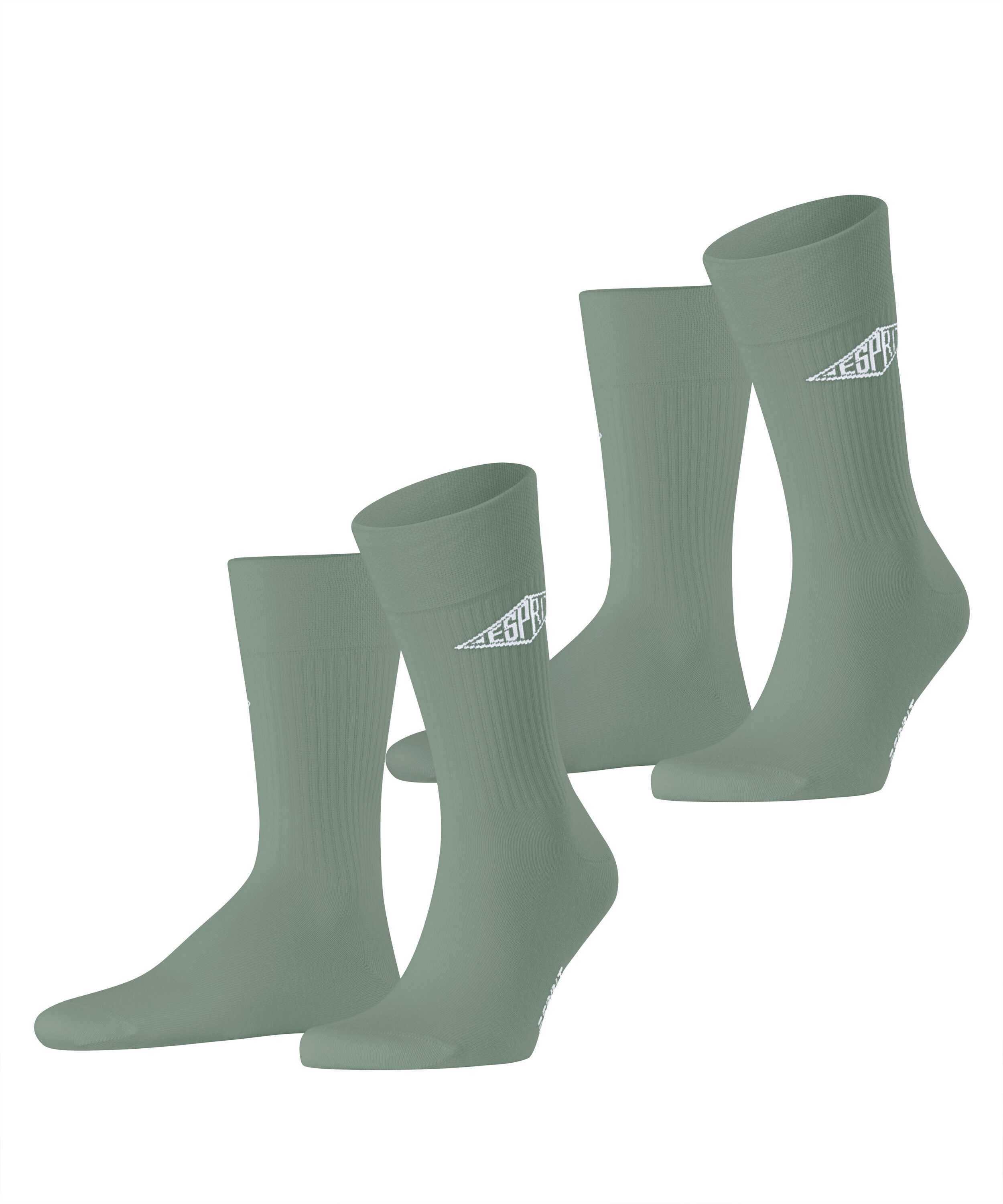 Esprit Носки Unisex Logo 2-Pack (2-Paar)