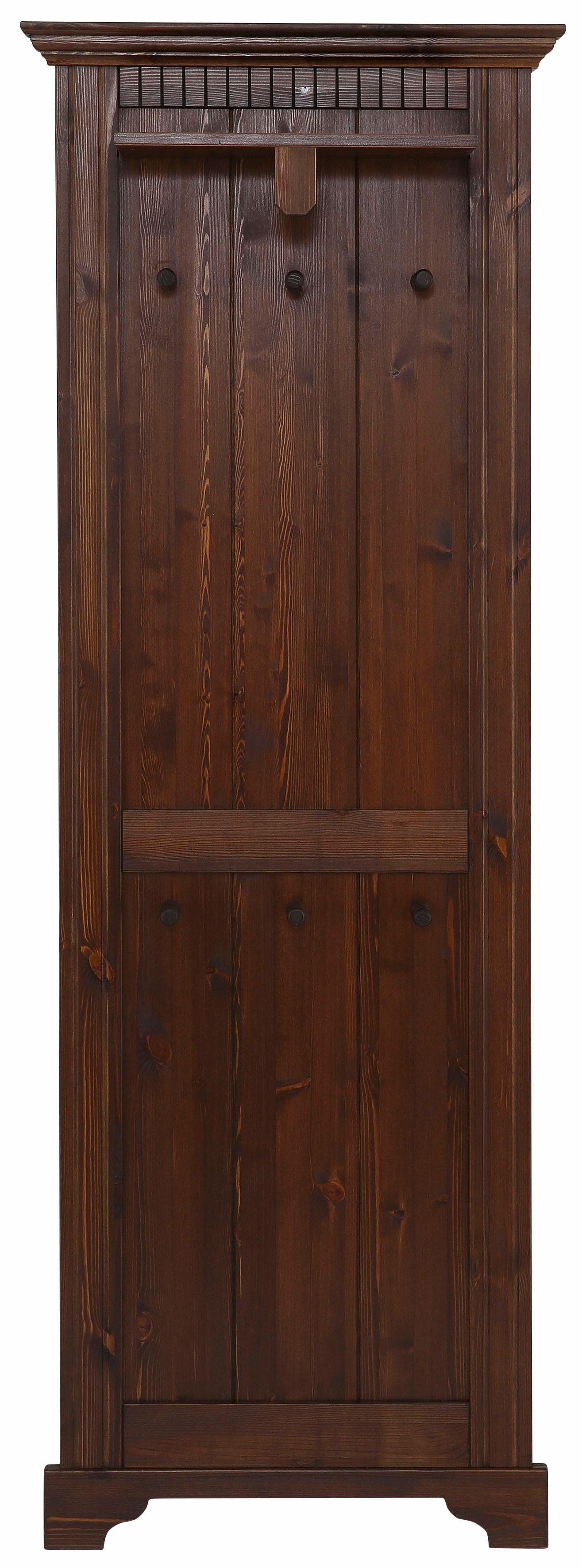 Home affaire Garderobenpaneel "Rustic" aus massiver Kiefer, Breite 64 cm, F günstig online kaufen