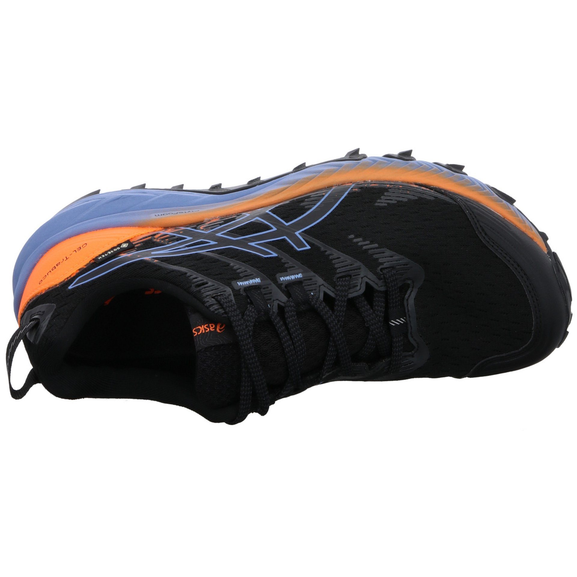 Synthetikkombination Trailrunner kombi-blau/g Gel schwarz Trabuco GTX Asics Sneaker 10