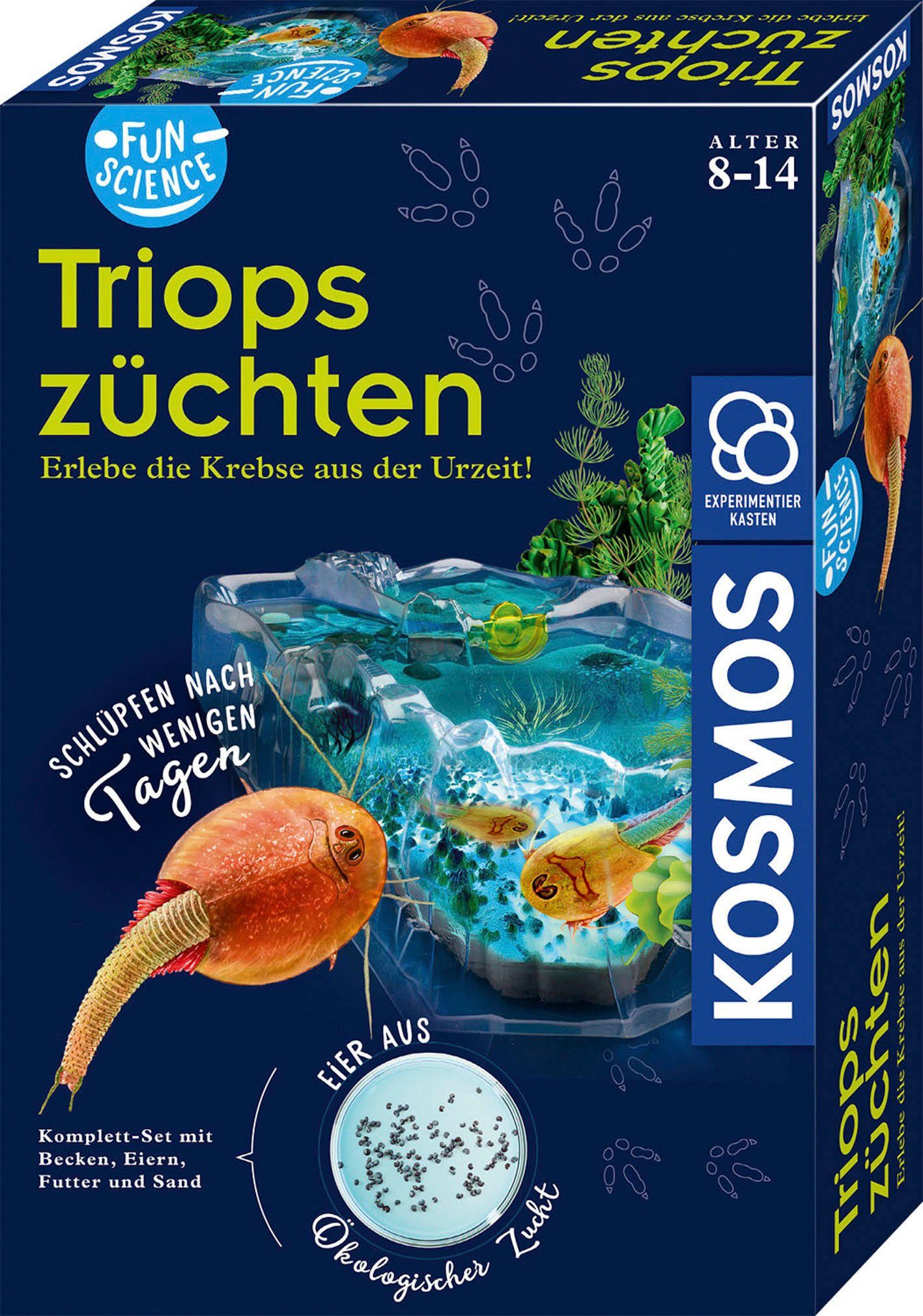 Kosmos Experimentierkasten Fun Science Triops züchten, Made in Germany