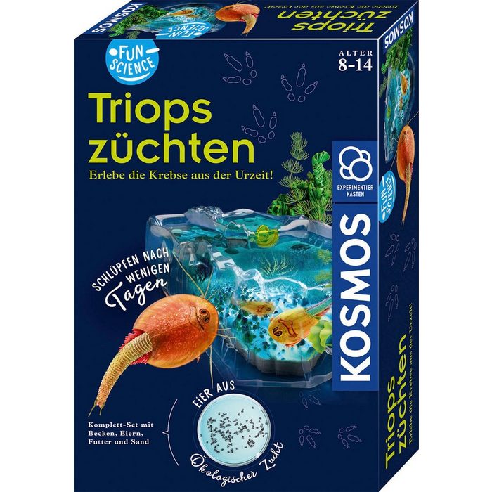 Kosmos Experimentierkasten Fun Science Triops züchten Made in Germany
