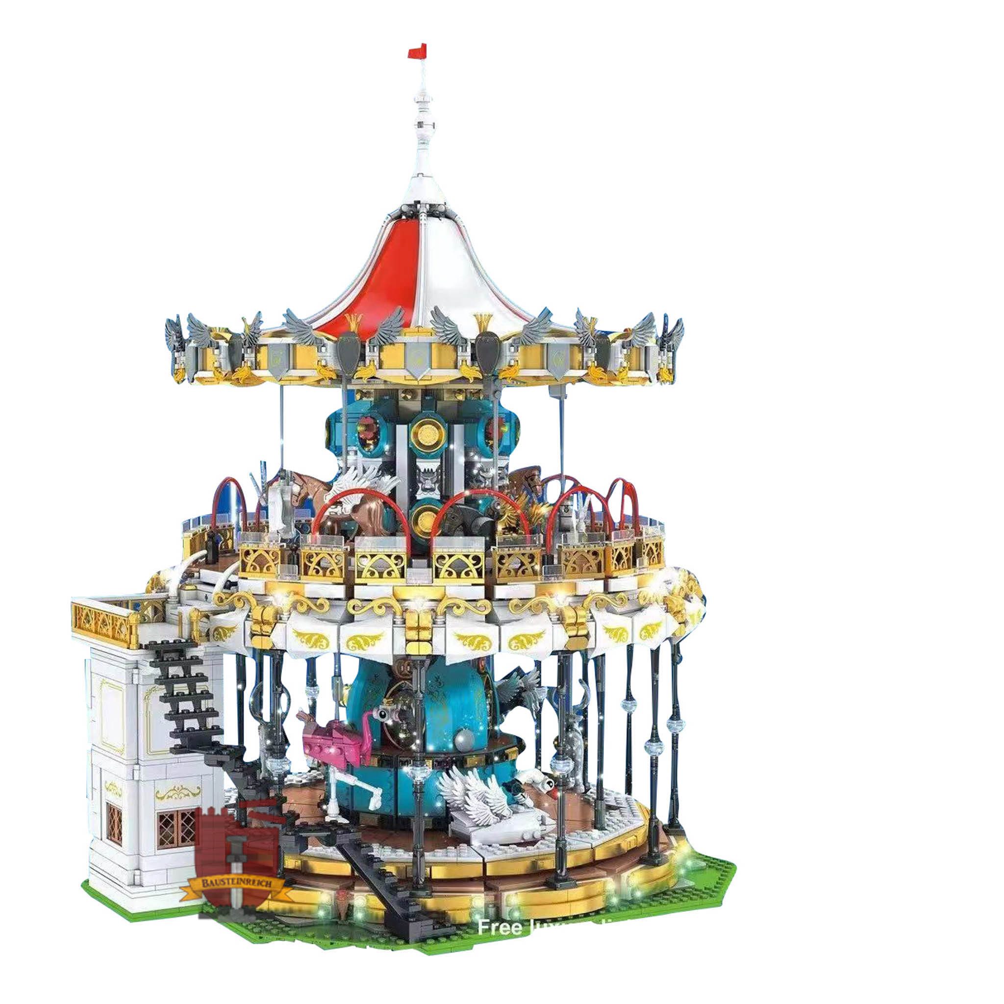 Mould King 11011 - Karussell (Mould King) Klemmbausteine Spielbausteine, (5086 St)