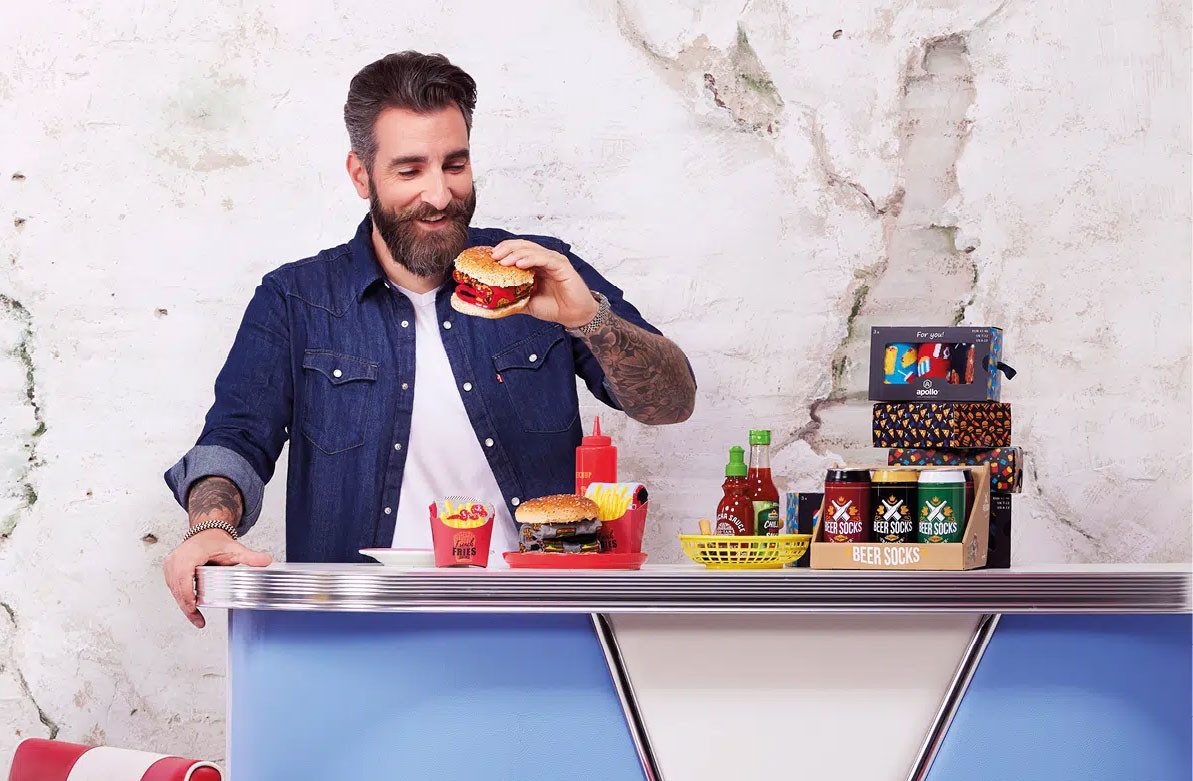 Apollo Socken HAMBURGER (1-Paar) verpackt in günstig online kaufen