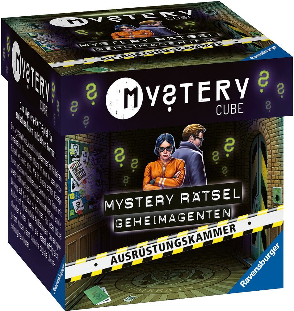 Ravensburger Spiel Familienspiel Exit Cube Mystery Cube Agentenausrüstungslager 20228