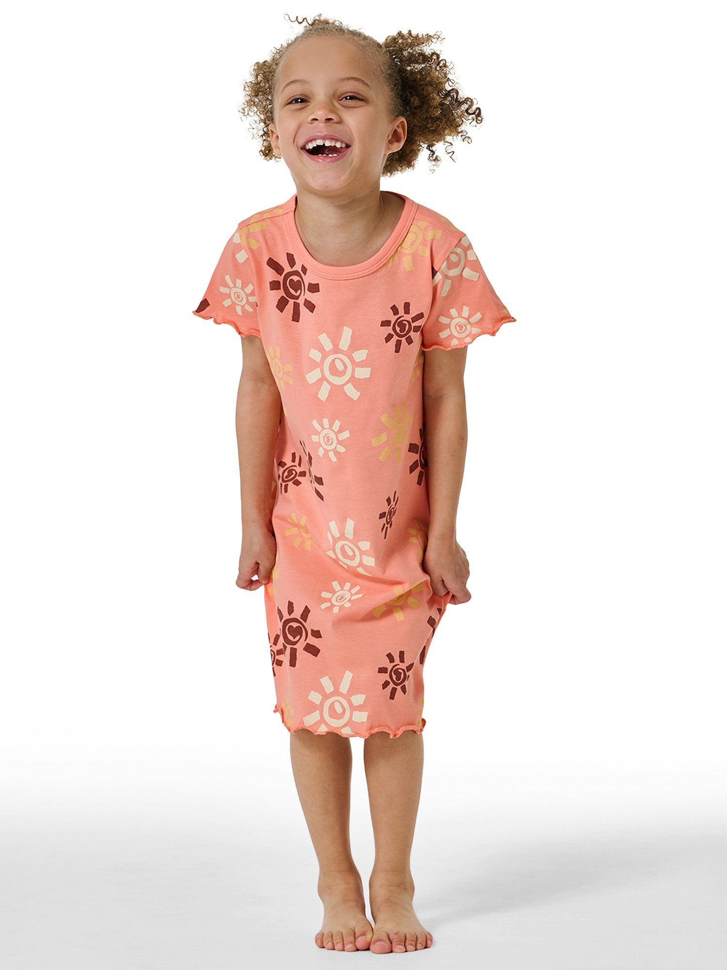 Schiesser Nachthemd Girls World Nacht-hemd schlafmode sleepwear