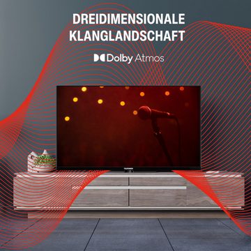 Telefunken XU55TO750S LCD-LED Fernseher (139 cm/55 Zoll, 4K Ultra HD, TiVo Smart TV, TiVo Smart TV, HDR Dolby Vision, Dolby Atmos, HD+, Triple-Tuner)