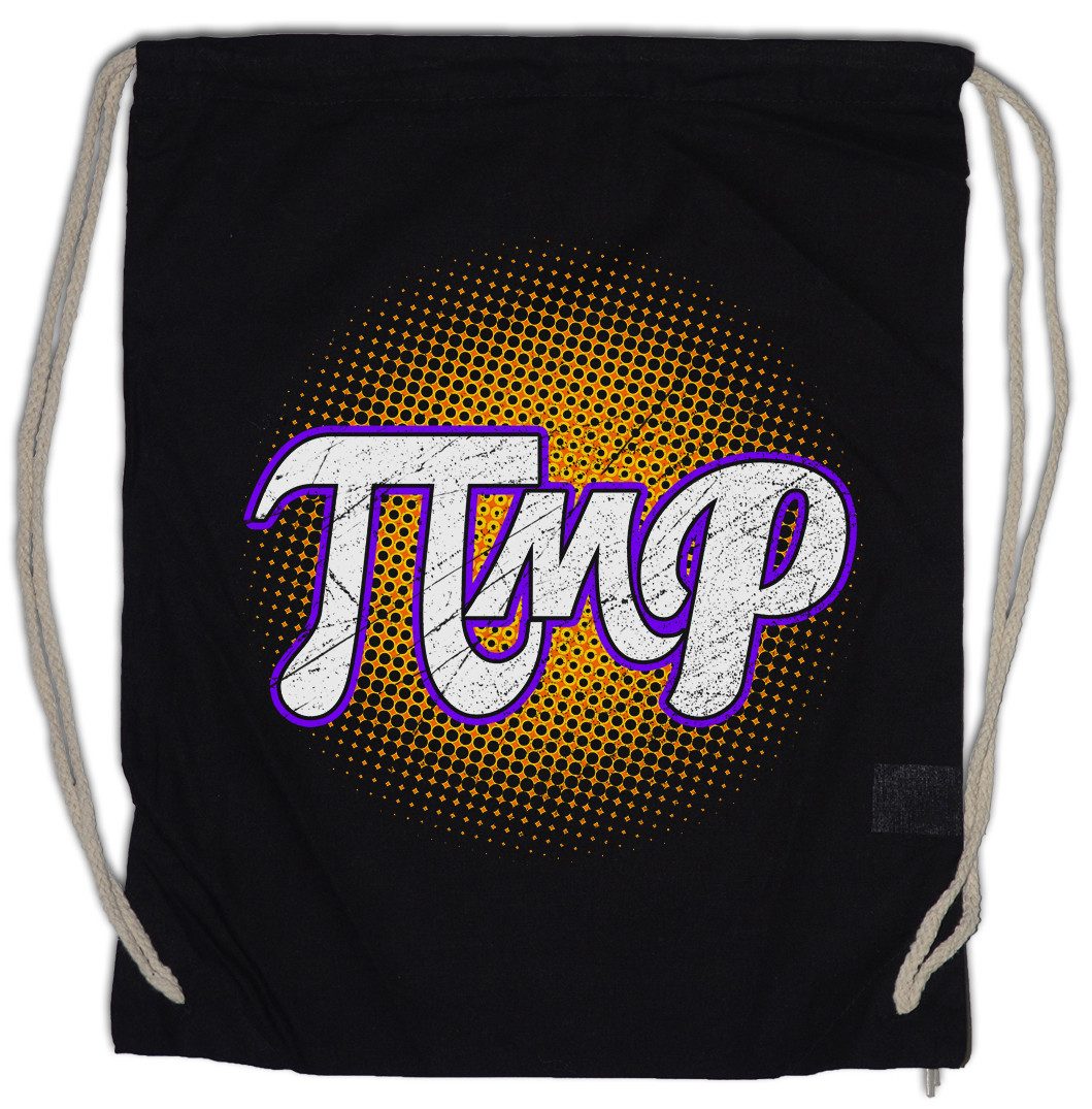 Urban Backwoods Turnbeutel Pimp Turnbeutel PI Letter Zahl Fun Number Pimp Hustler Gangster Rap (1-tlg), Nerd TBBT Big Hacker