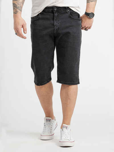 Rock Creek Bermudas Herren Shorts Jeansshorts Denim Dunkelgrau RC-2432