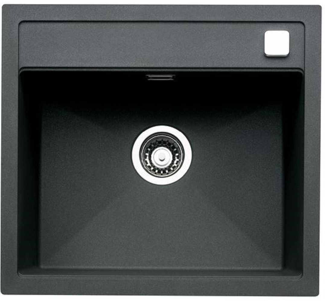 Naber Einbauspüle Einbauspüle Angola 56 Schrankbreite 60 cm Granit metallic günstig online kaufen