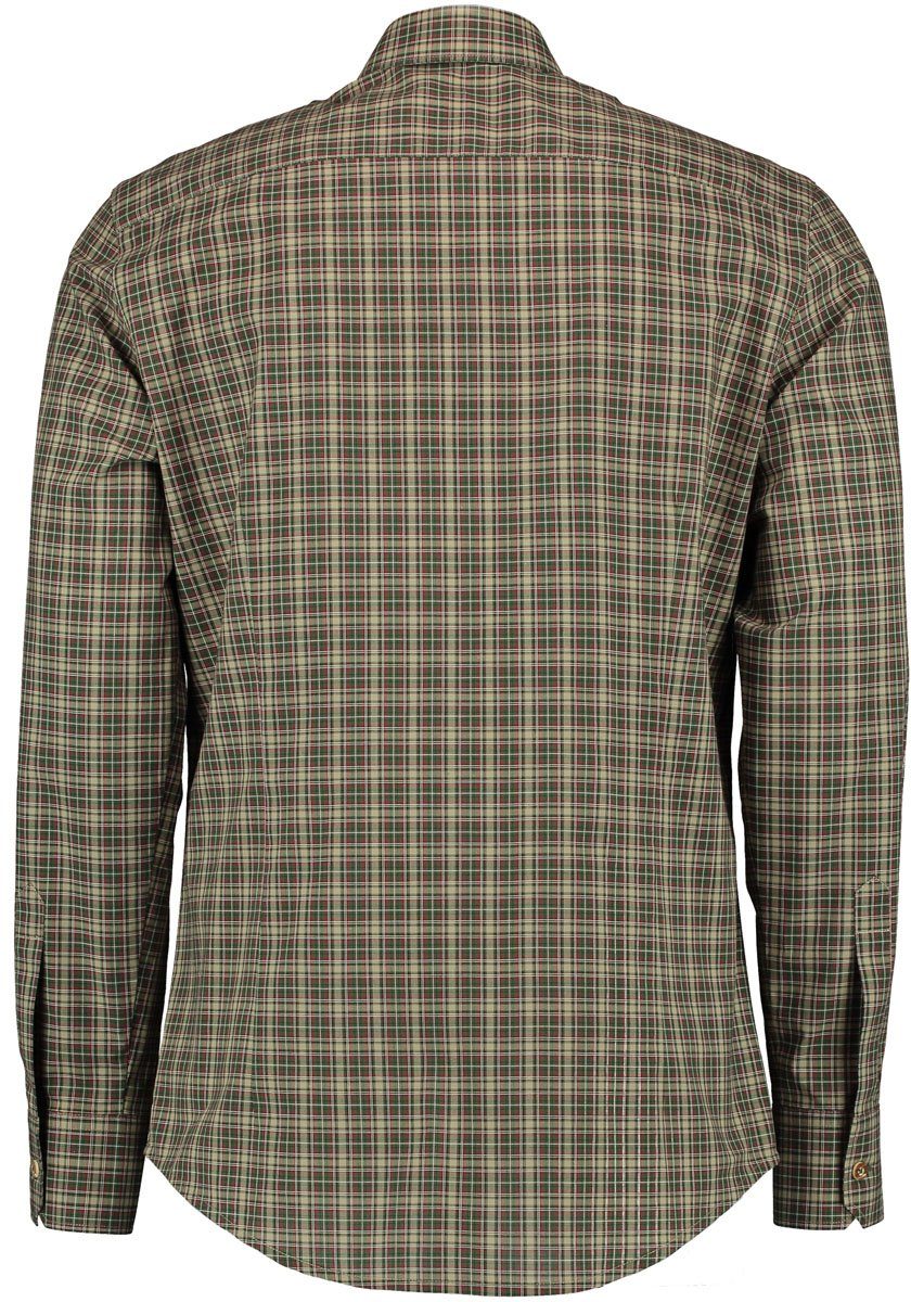 OS Trachten Outdoorhemd Snibi Langarm Jagdhemd mit Hirsch-Stickerei auf der günstig online kaufen