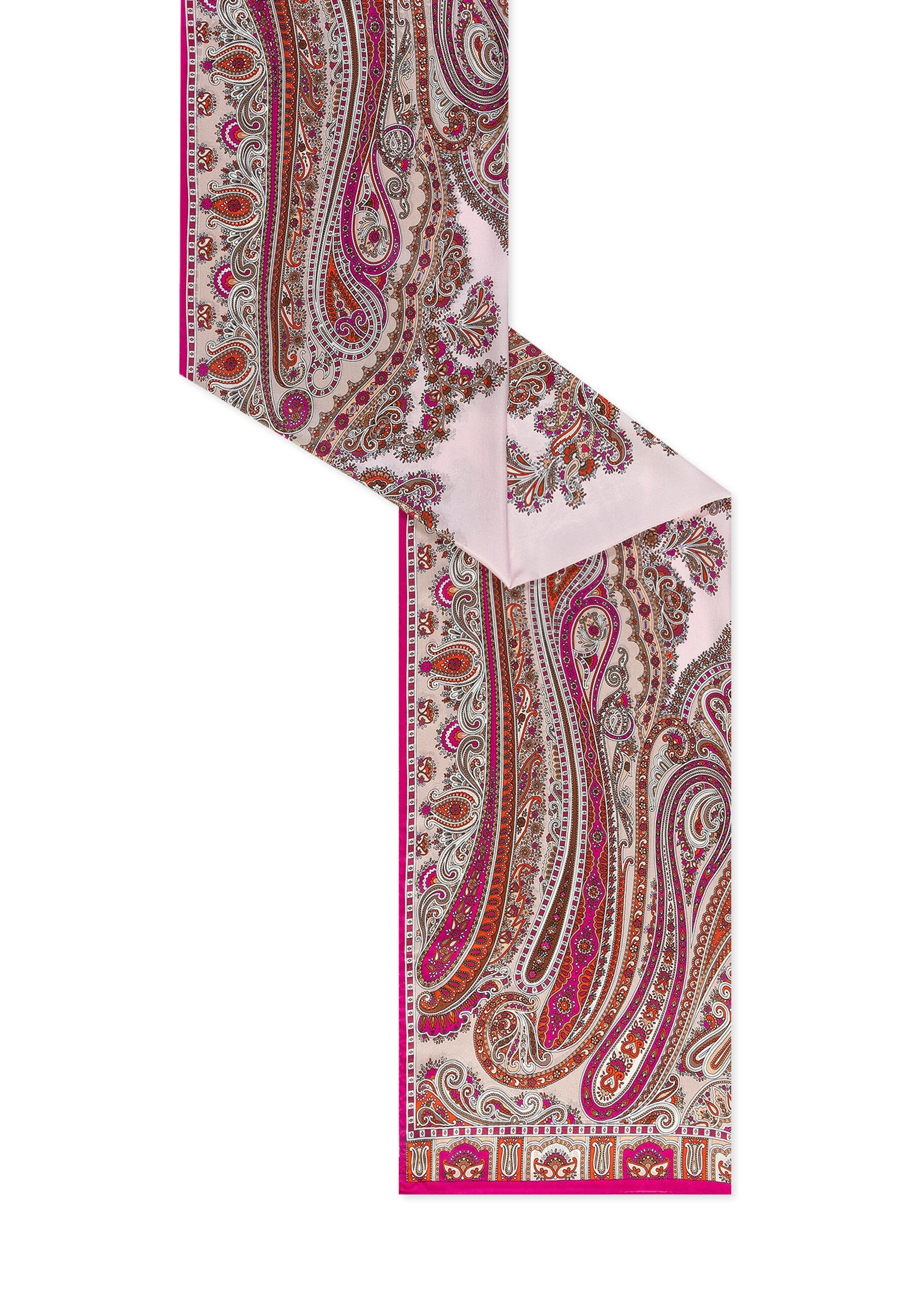Roeckl Halstuch PAISLEY REVERIE, Chiffon Seidentuch mit Paisley Muster