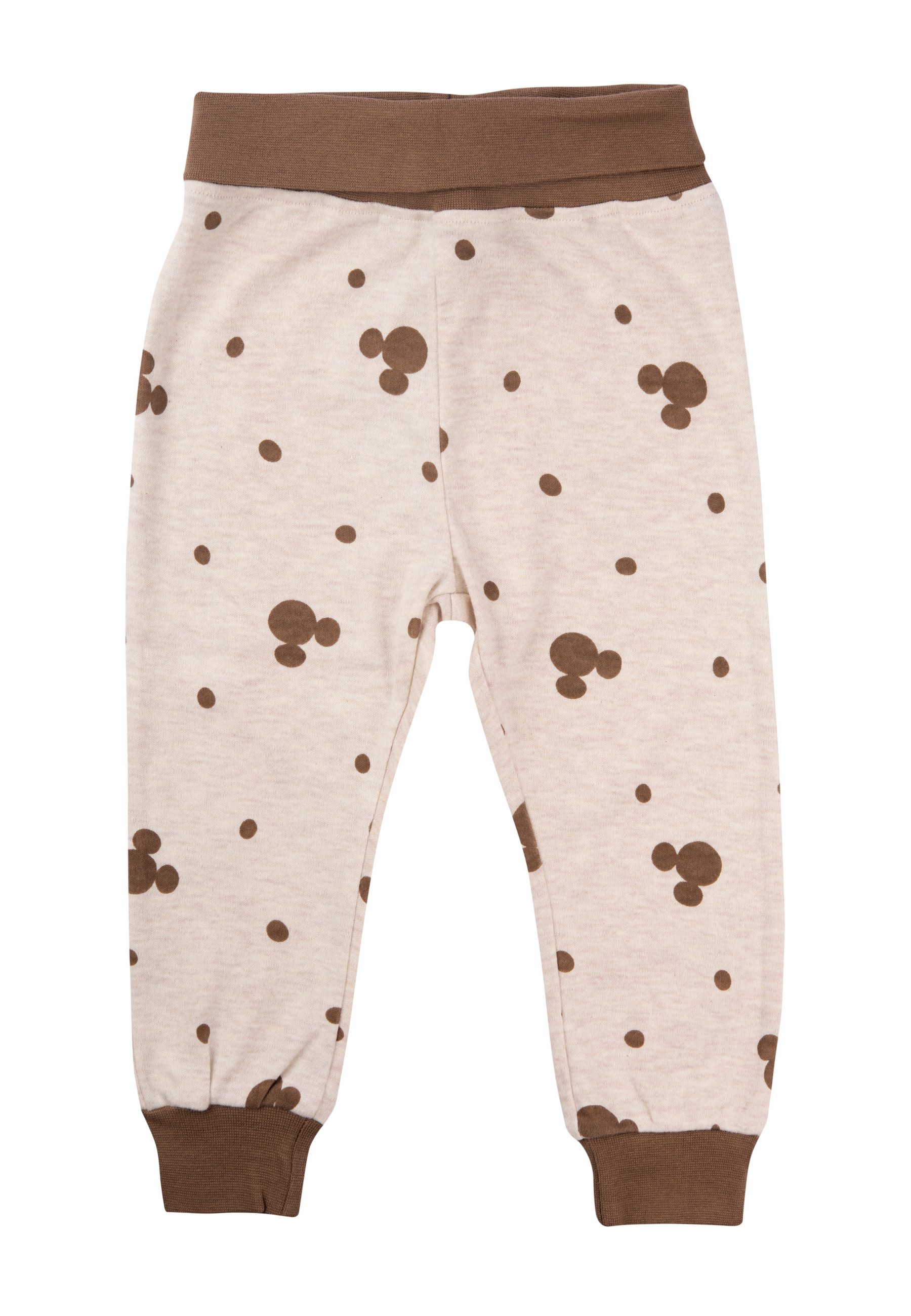 United Labels® Stoffhose Disney Mickey Mouse Baby Hose Babyhose Babykleidung (2er Pack)