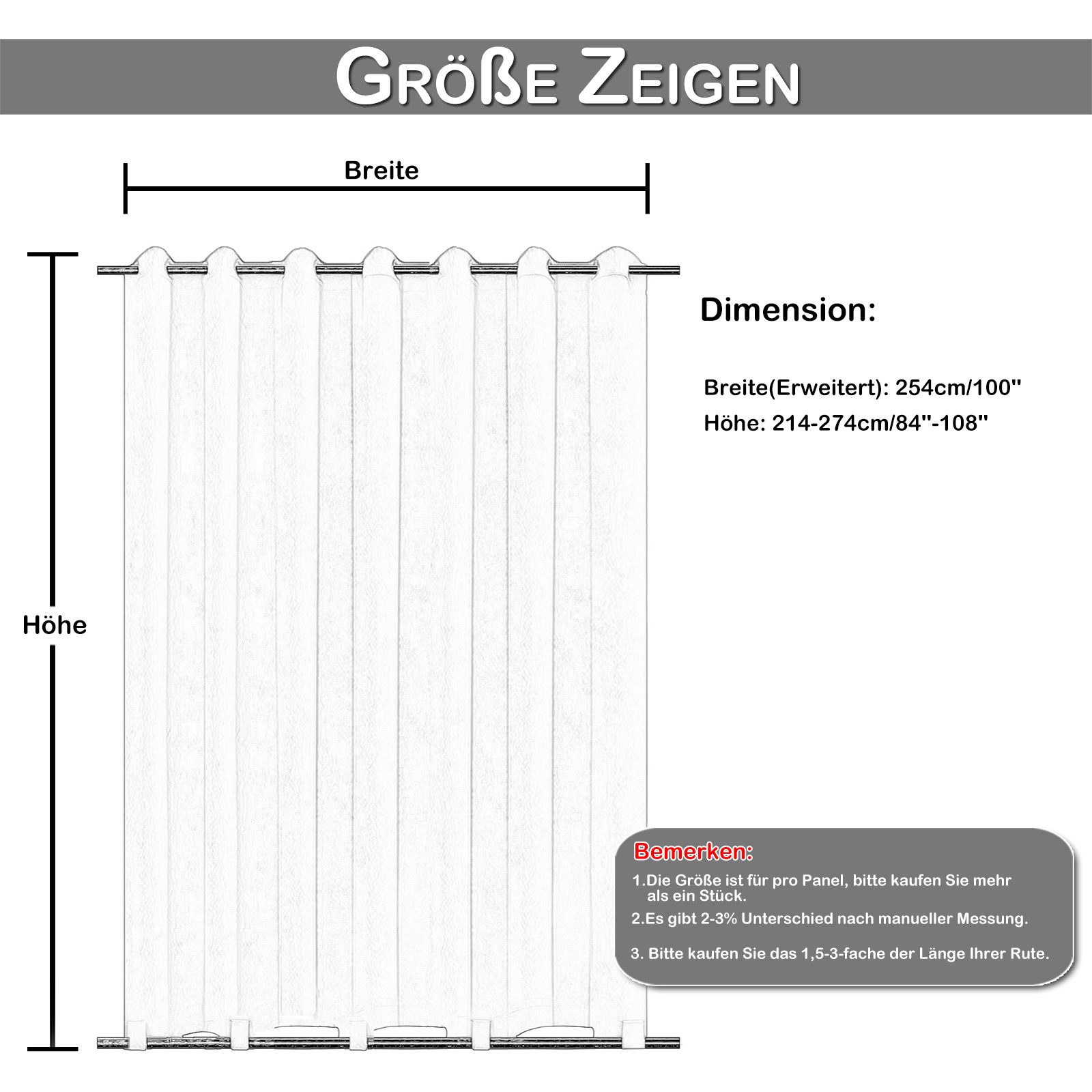 Rosnek Outdoorvorhang 100% Blickdicht, Wasserabweisend & Winddicht, Sonnenschutz Gardinen (2 St), Extra breit, Ösen oben & Back-Tabs unten, für Terrasse und Balkon