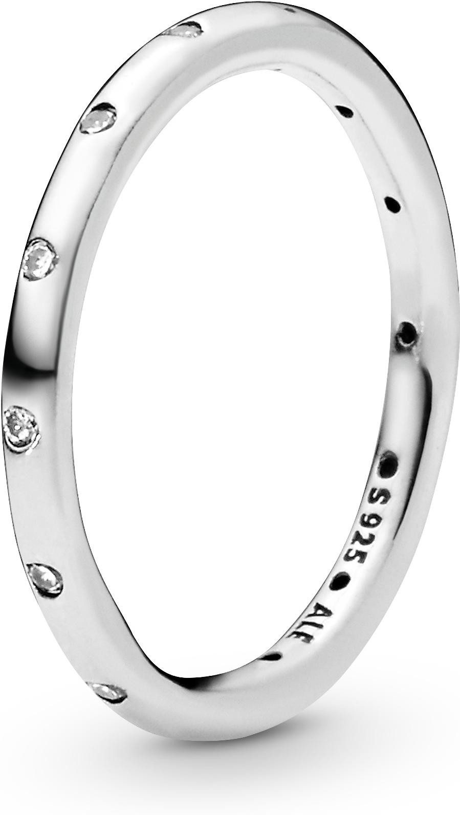 Pandora Fingerring Pandora Einfacher Funkelnder Band-Ring günstig online kaufen