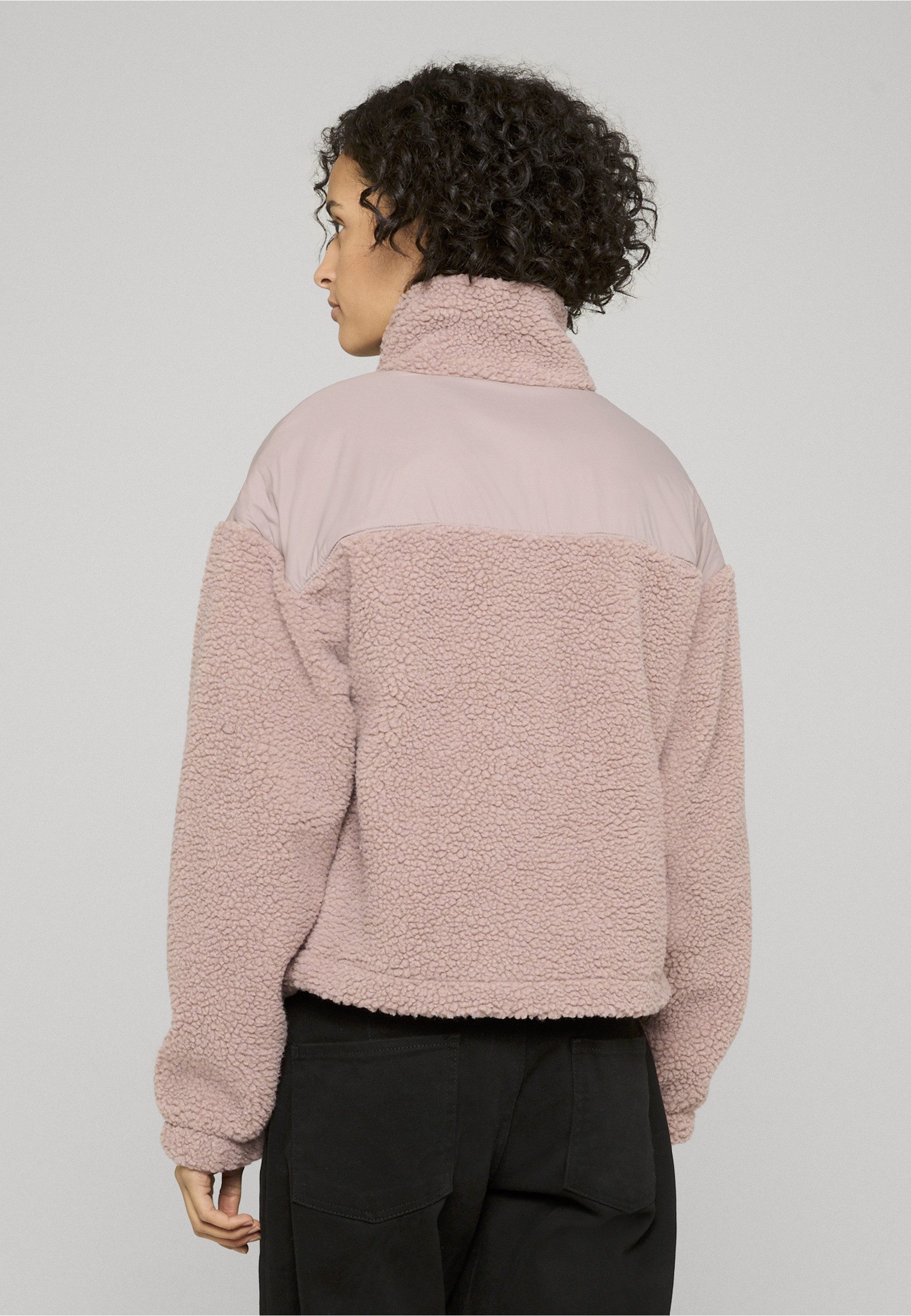 URBAN CLASSICS Winterjacke Urban Classics Damen Ladies Sherpa Mix Jacket (1-St)