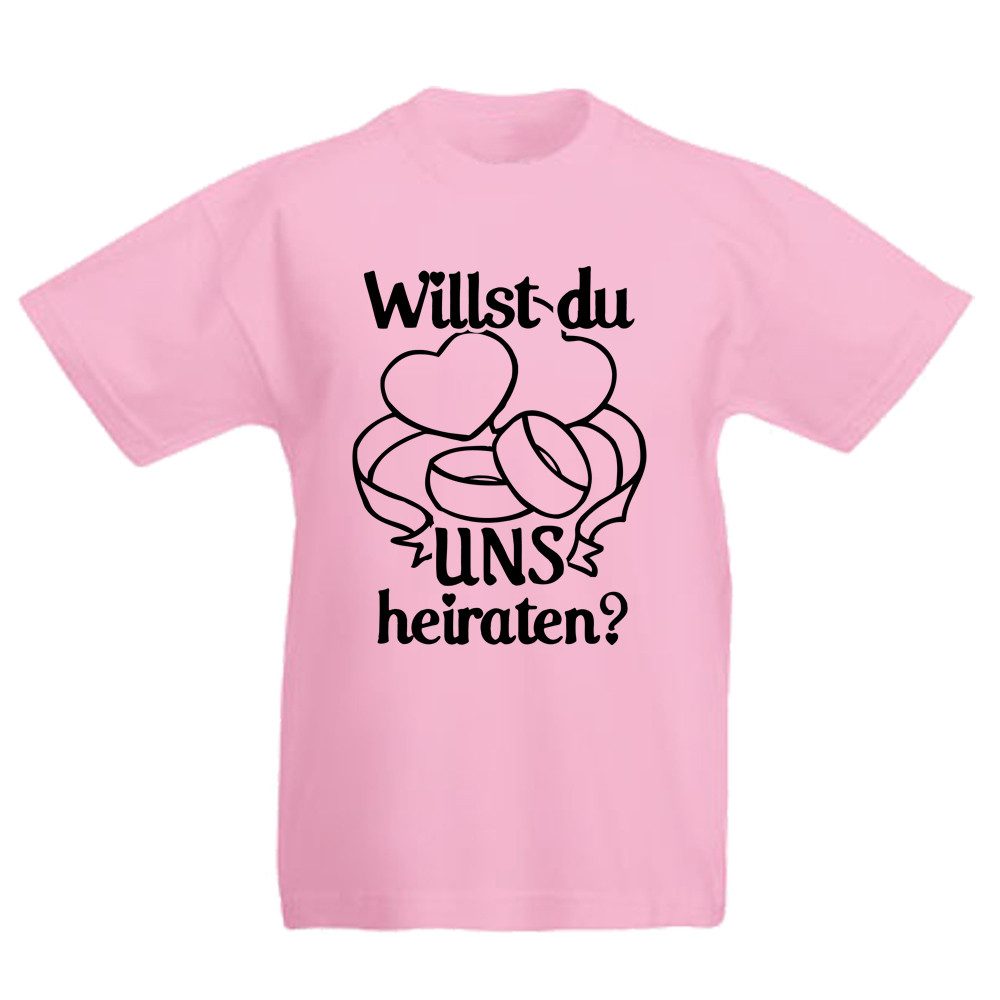 T-Shirt Willst du uns heiraten?