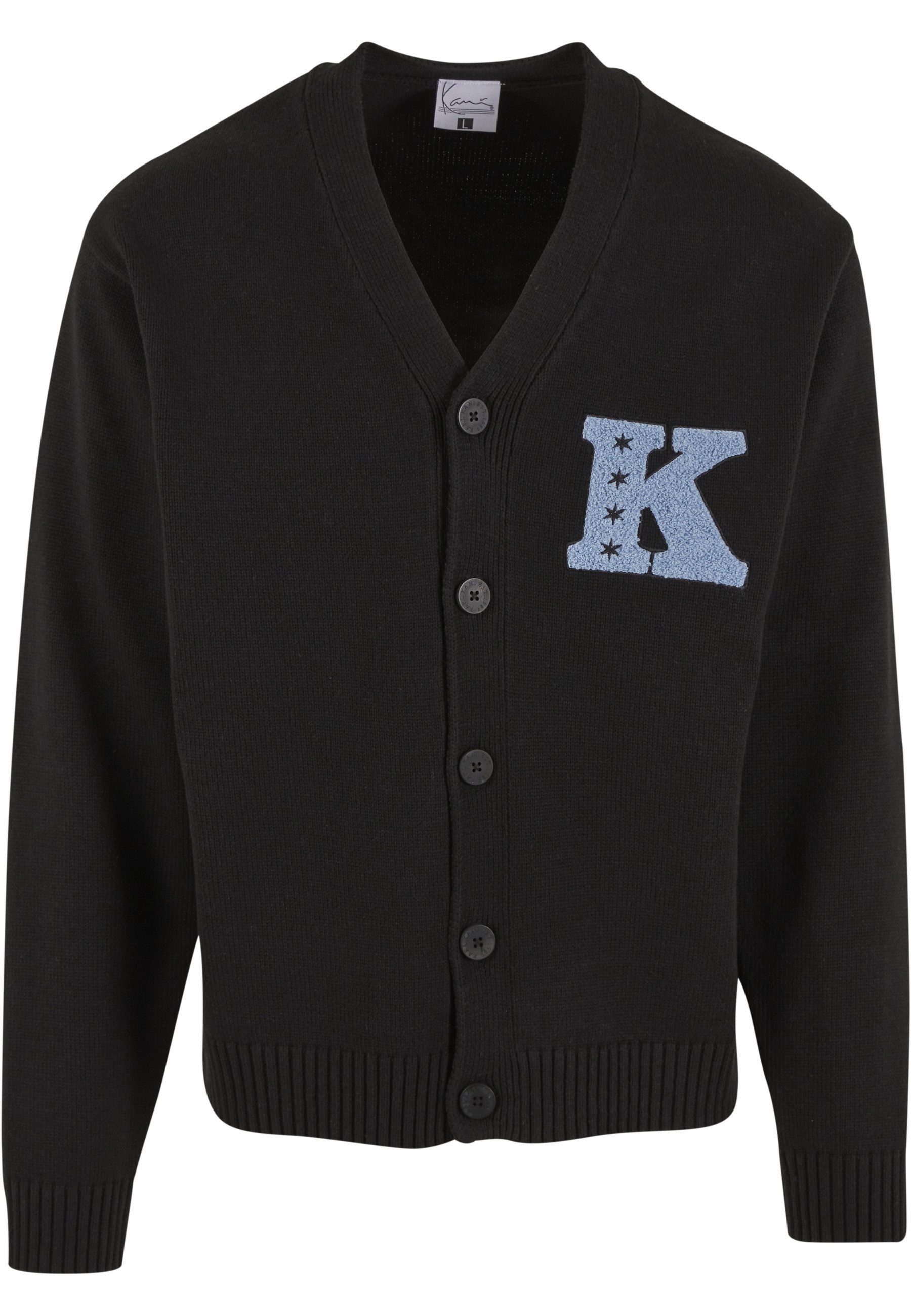 Karl Kani Strickfleecejacke Karl Kani Star K Knit Cardigan (1-St)