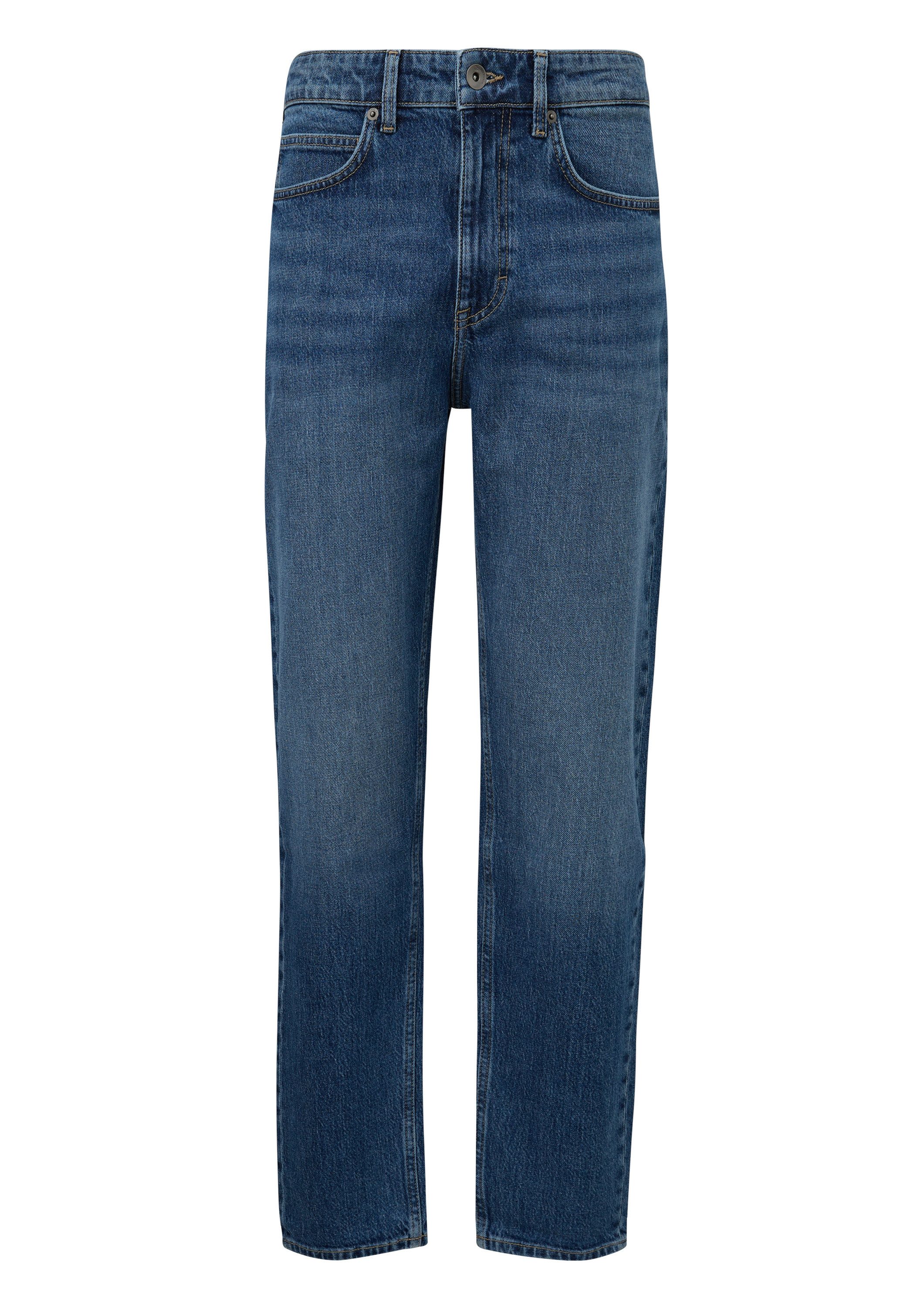 QS Regular-fit-Jeans Jeans-Hose Jeans Devon / Relaxed Fit / Mid Rise / Tape günstig online kaufen