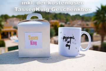 TASSENKING Tasse, Pyjamas all day - Tasse - Kaffeebecher - Geschenk