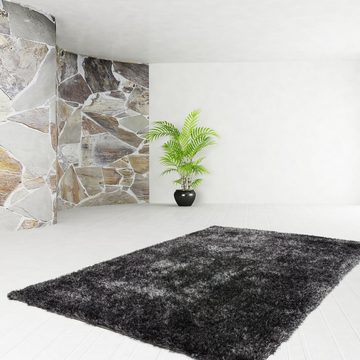 Hochflor-Teppich »Diamond 700«, Kayoom, rechteckig, Höhe 45 mm, Besonders weich durch Microfaser, Wohnzimmer