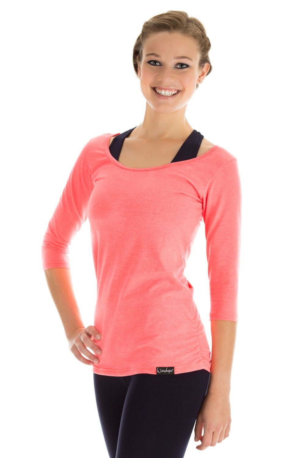 Winshape Damen Fitness Yoga 3/4-arm Shirt