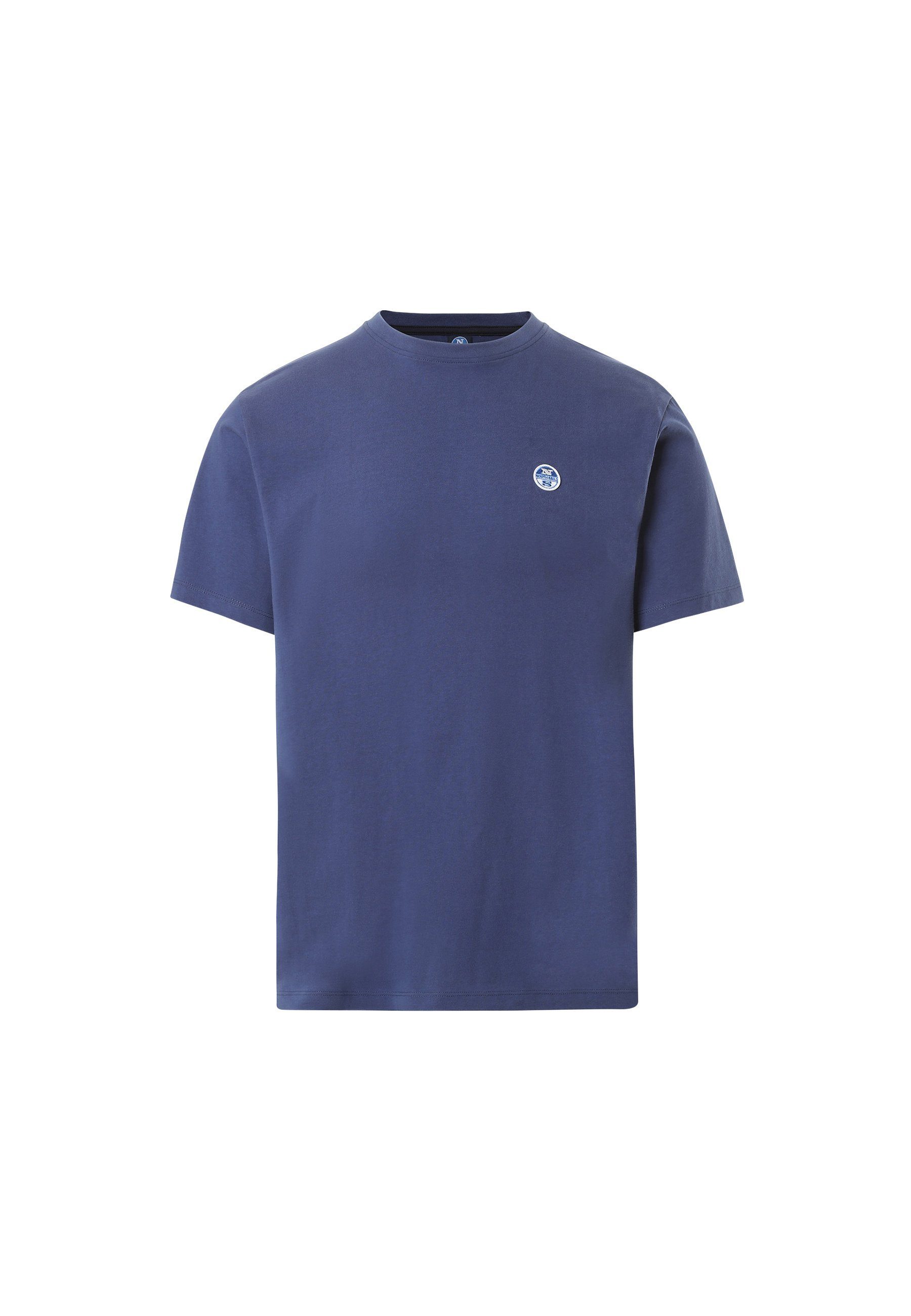 BLUE Sonstiges T-Shirt Sails Filzaufnäher T-Shirt mit North