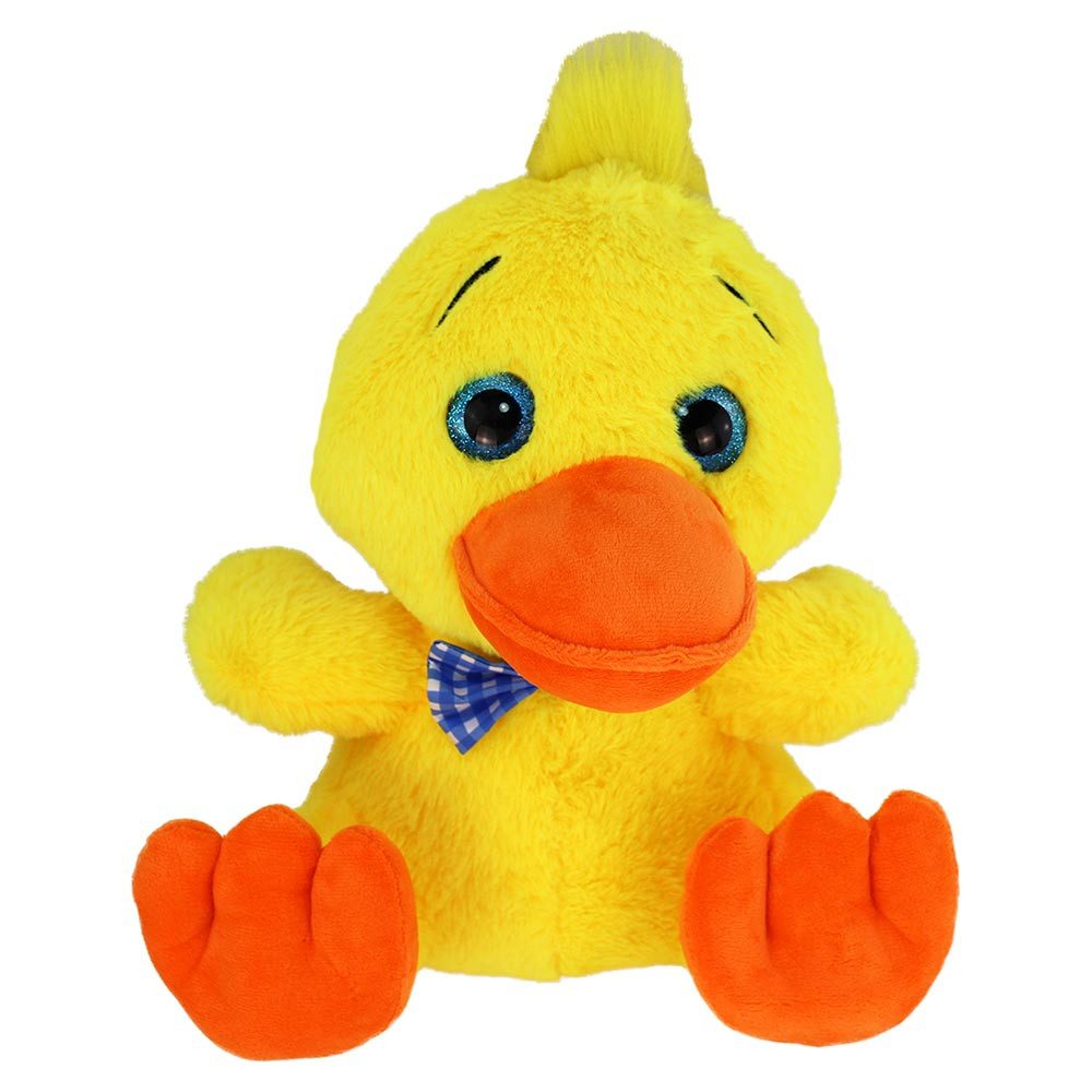 BEMIRO Tierkuscheltier Stofftier Ente gelb "Daffy" - ca. 30 cm