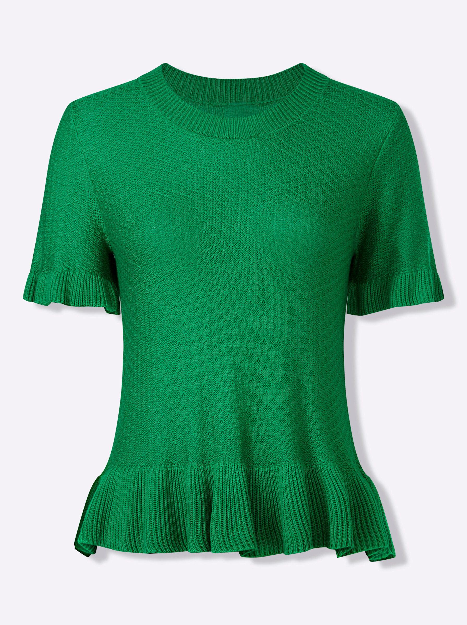 heine Strickpullover Ajourpullover .