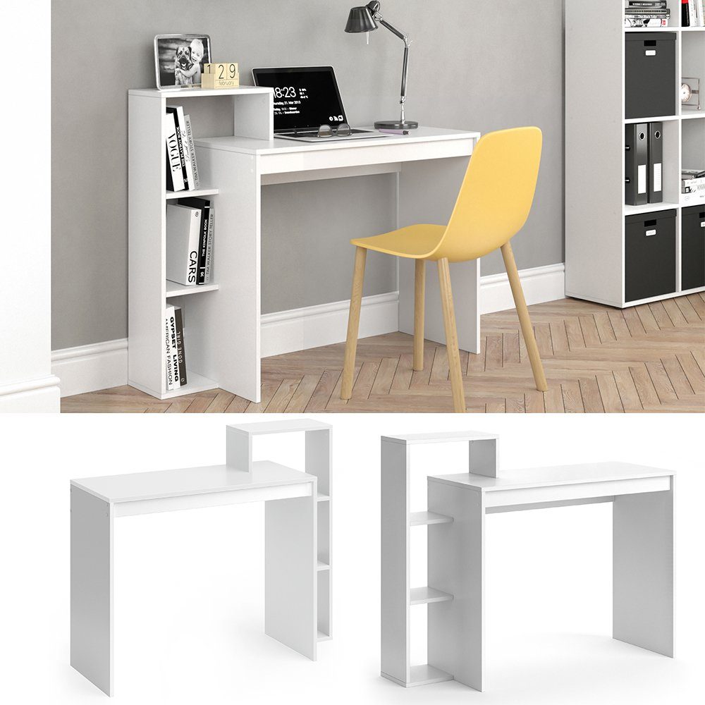 Vicco Schreibtisch Leo, Weiß, 110 x günstig online kaufen