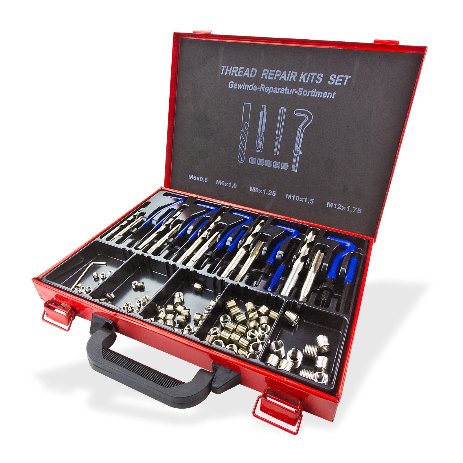 Reparatur-Set Gewindereparatur Satz 131 teilig