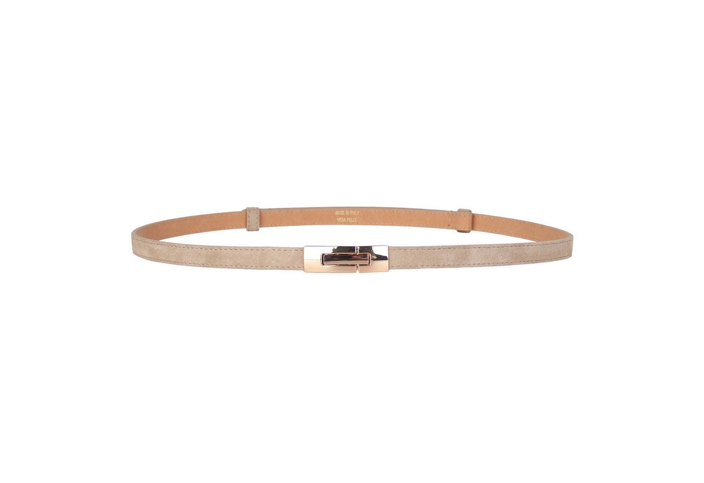 MIRROSI Ledergürtel Damen Gürtel Echtleder, Made in Italy, 18mm breit (Passt fast zu jeder Hosenschlaufe) Einheitsgröße (Geeignet für einen Hüftumfang von ca. 55 bis 100 cm)
