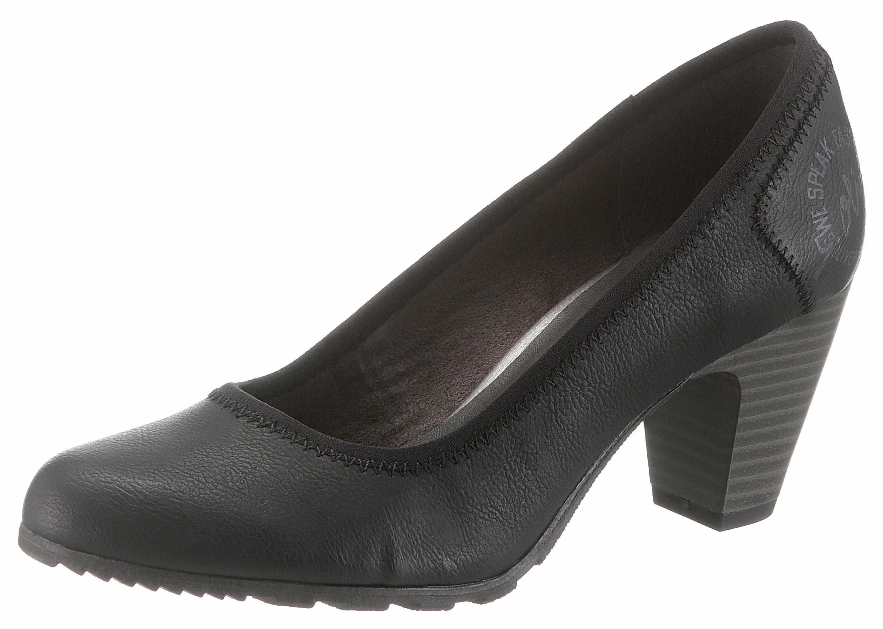 sOliver RED LABEL Pumps, mit Elastikeinfass schwarz sOliver RED LABEL Pumps, mit Elastikeinfass schwarz
