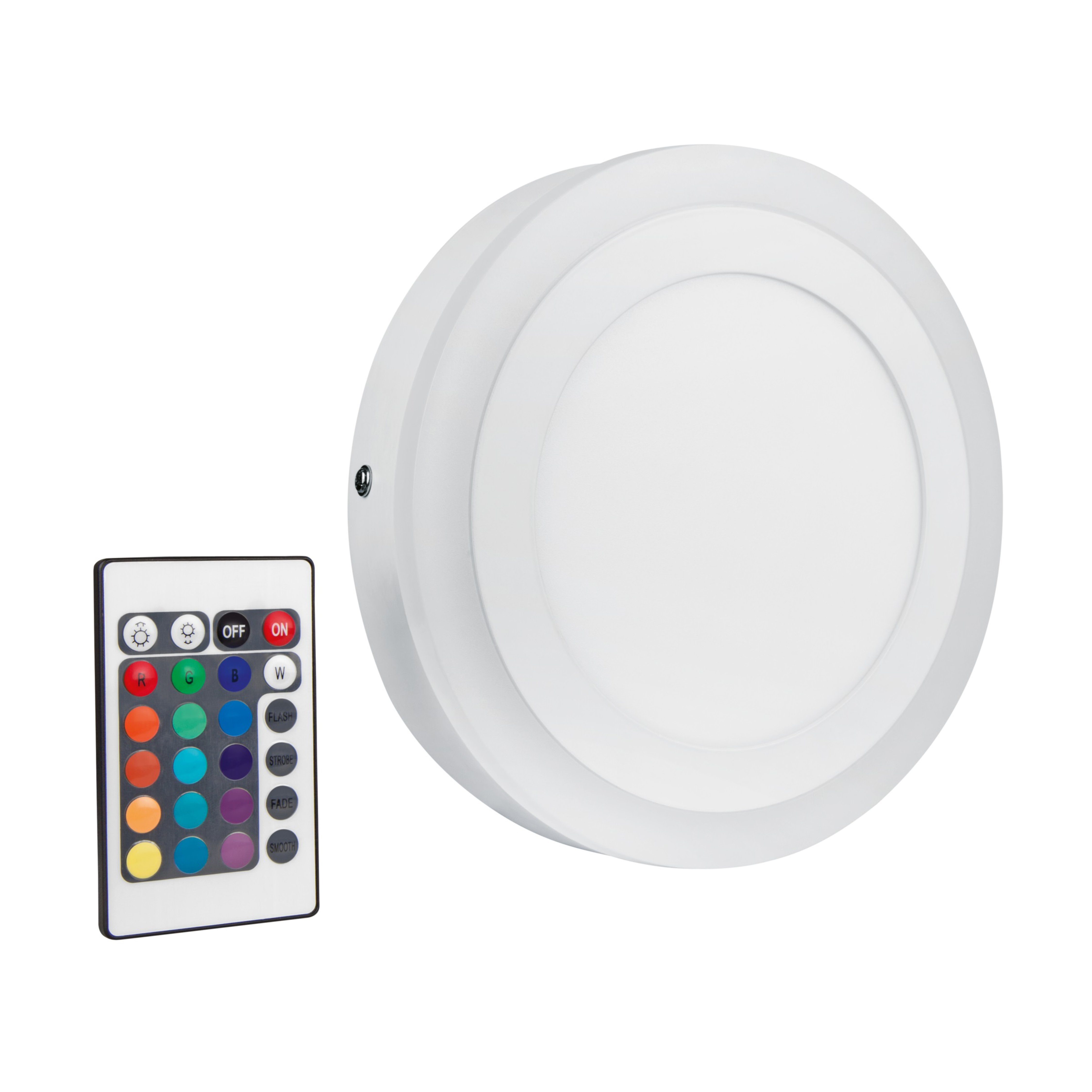 LED Wand- und Deckenleuchte mit Fernbedienung »LED COLOR+WHITE 19 W/830« LED Wand- und Deckenleuchte mit Fernbedienung »LED COLOR+WHITE 19 W/830«