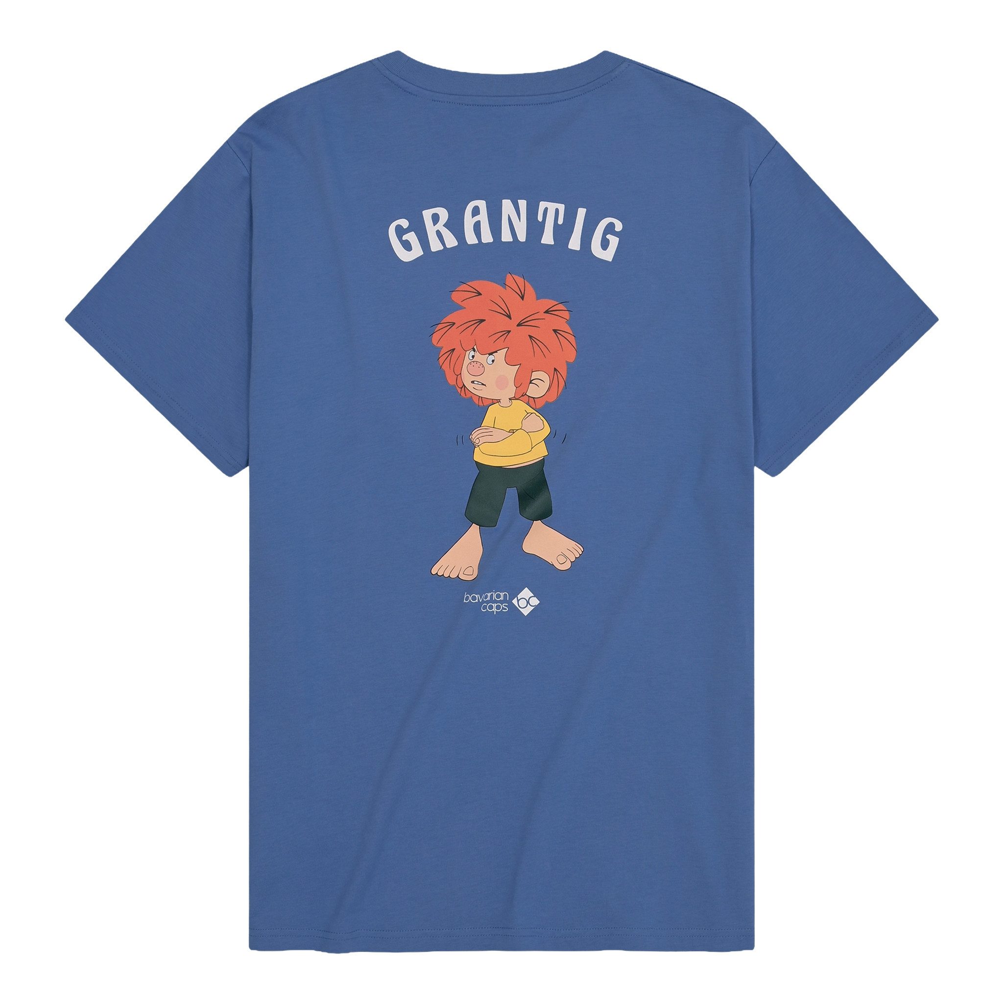 Bavarian Caps T-Shirt Bavarian Caps T-Shirt "Grantler Klub: Pumuckl" (T-Shirt, T-Shirt) BC Logo