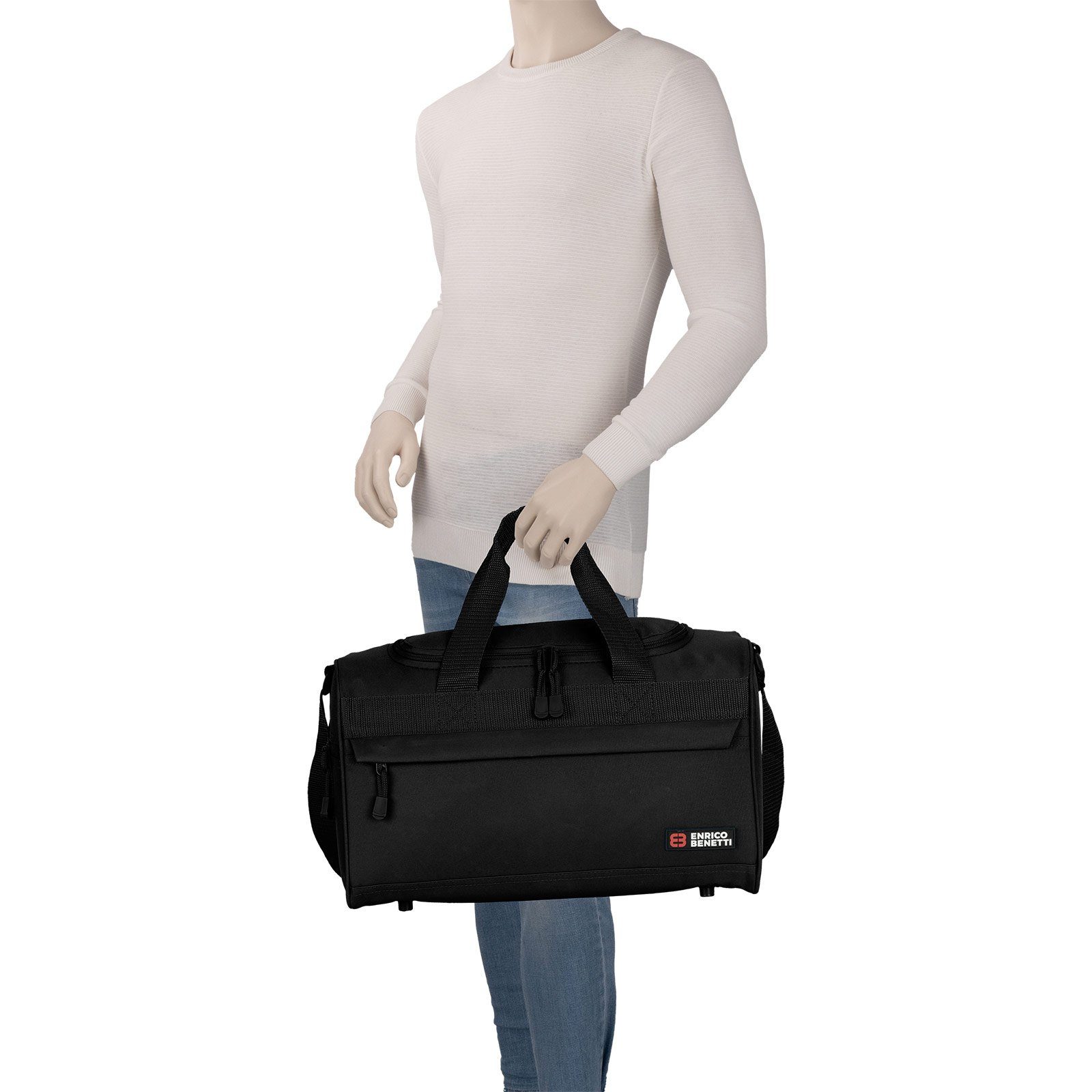 L Reisetasche Damen Reisetasche Saunatasche BLACK Sporttasche Fitnesstasche 40 Herren EAAKIE