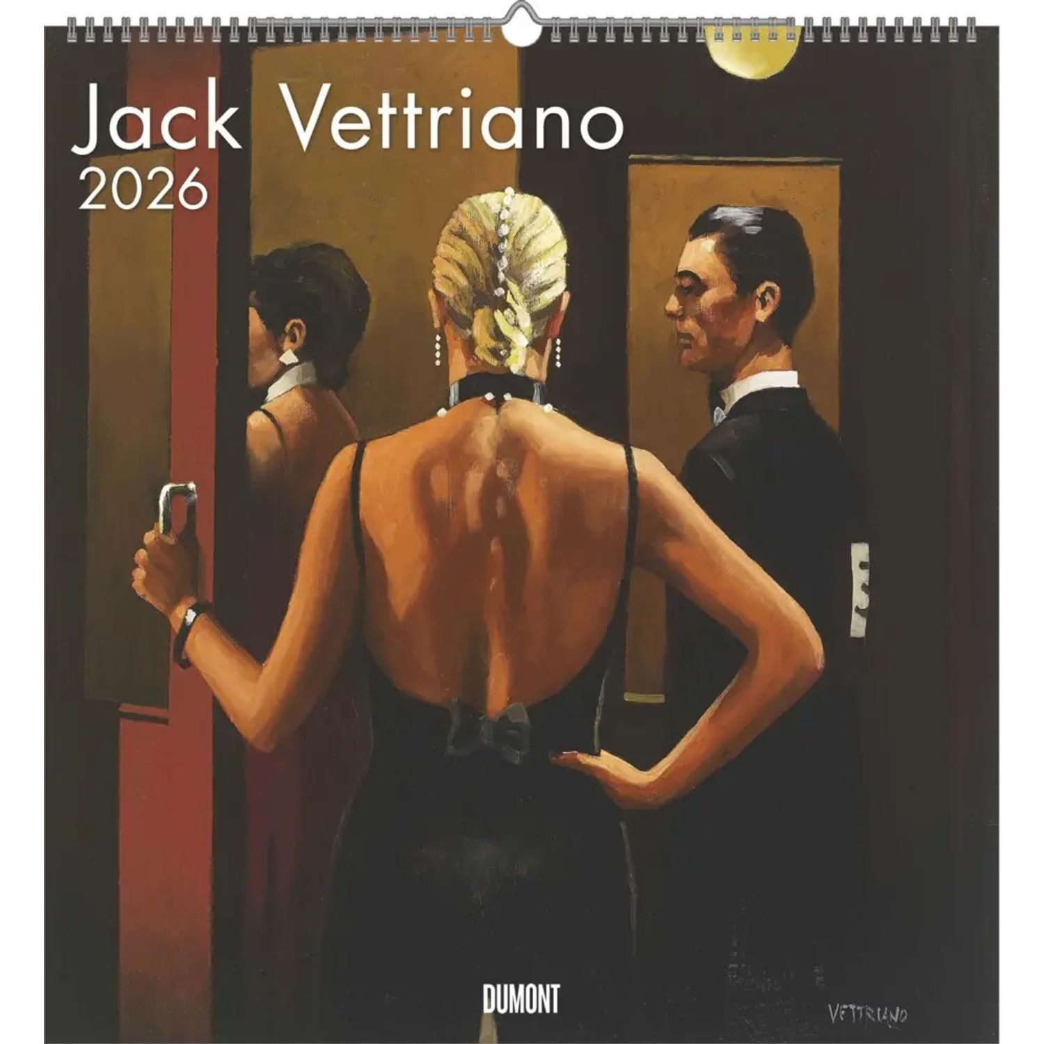 DUMONT Wandkalender DUMONT - Jack Vettriano Kalender 2026- Kunstkalender 45 x 48 cm, 12...