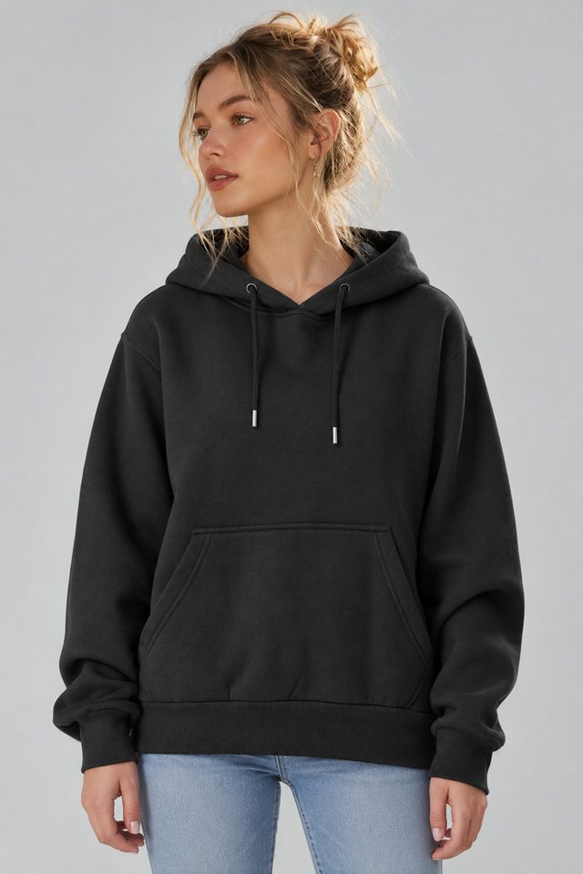 S&S Kapuzenpullover Hoodie Damen Kapuzensweatshirt Kapuzenshirt mit Kapuze (Packung, 1-tlg., Kapuzenpullover für Frauen) Kapuzenpullover Sweatshirts Pullover