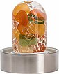 VitaJuwel Wasserkaraffe »Edelsteinflasche ViA Happiness«, (Jade (Nephrit) - Karneol - Orangenchalcit - Bergkristall), Bild 2