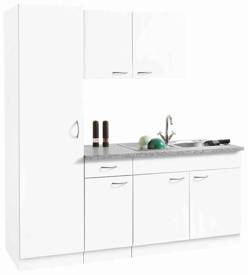 wiho Küchen Küchenblock »Kiel«, ohne E-Geräte, Breite 190 cm, Tiefe 60 cm